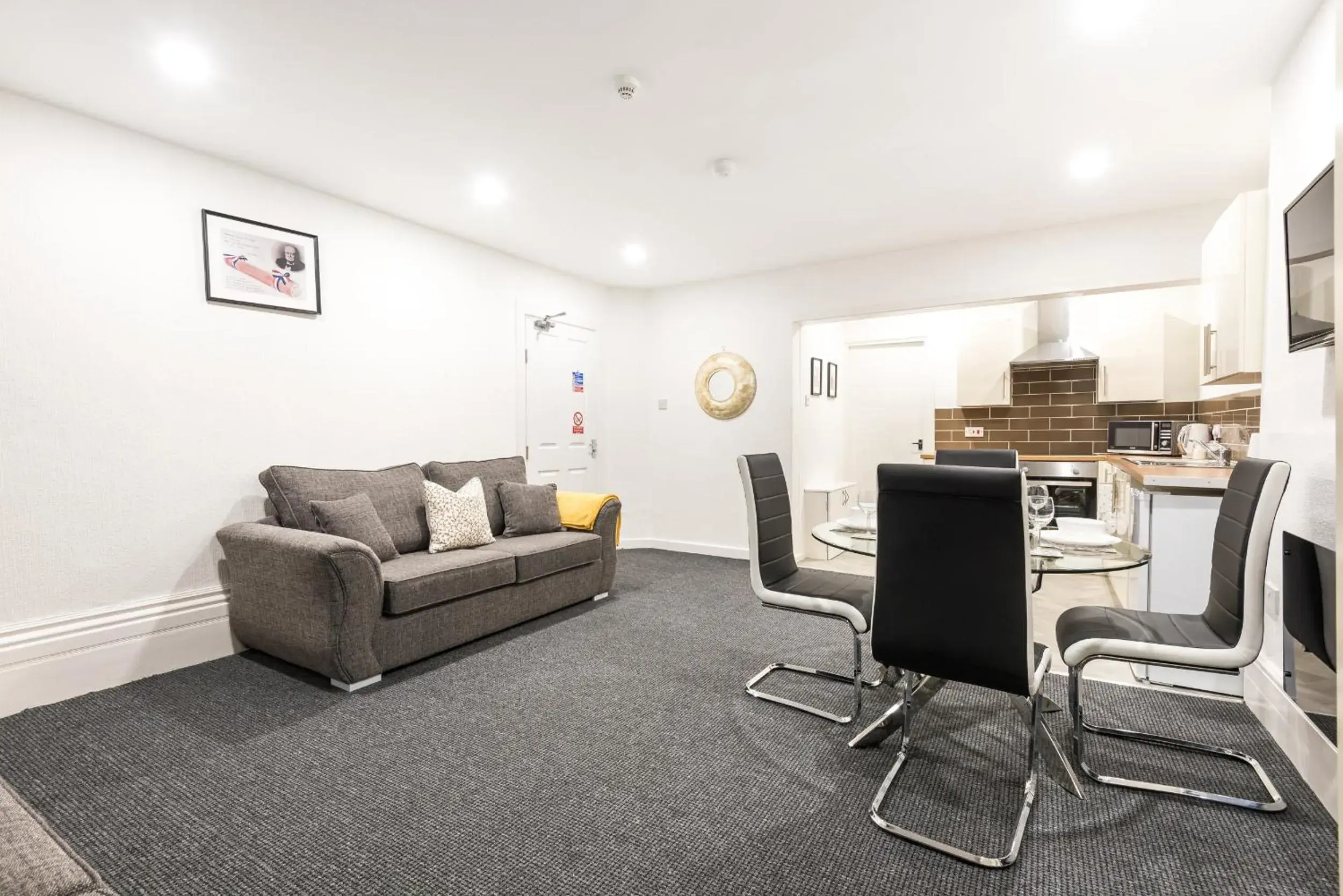 Living room, Seating Area in Velvet Coaster Apartments