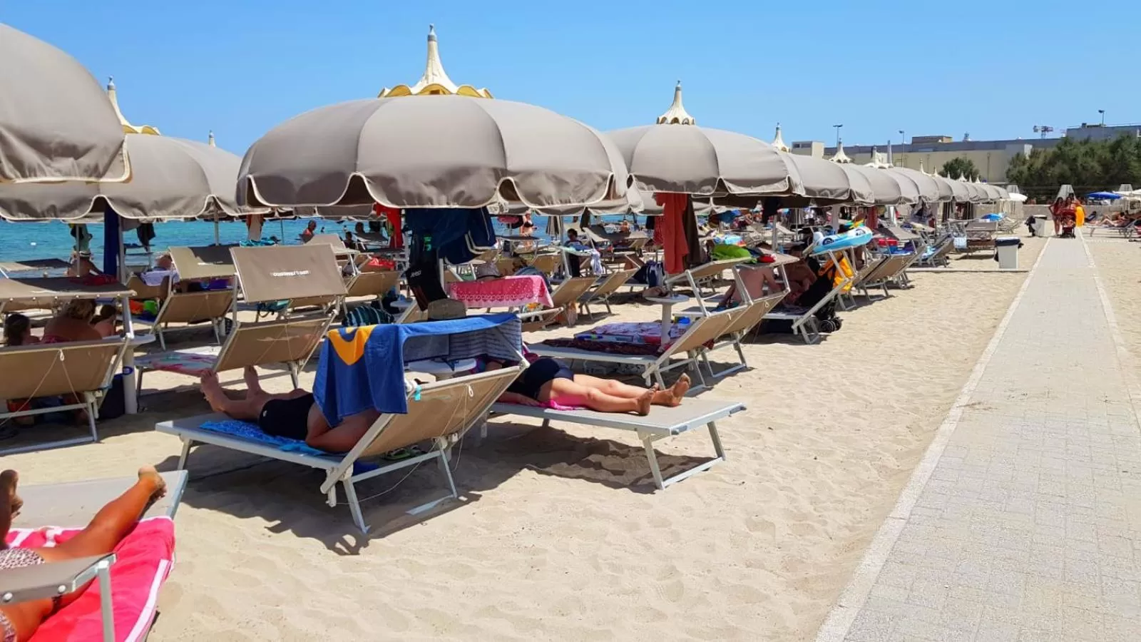 Beach in BeB Bari Napoli