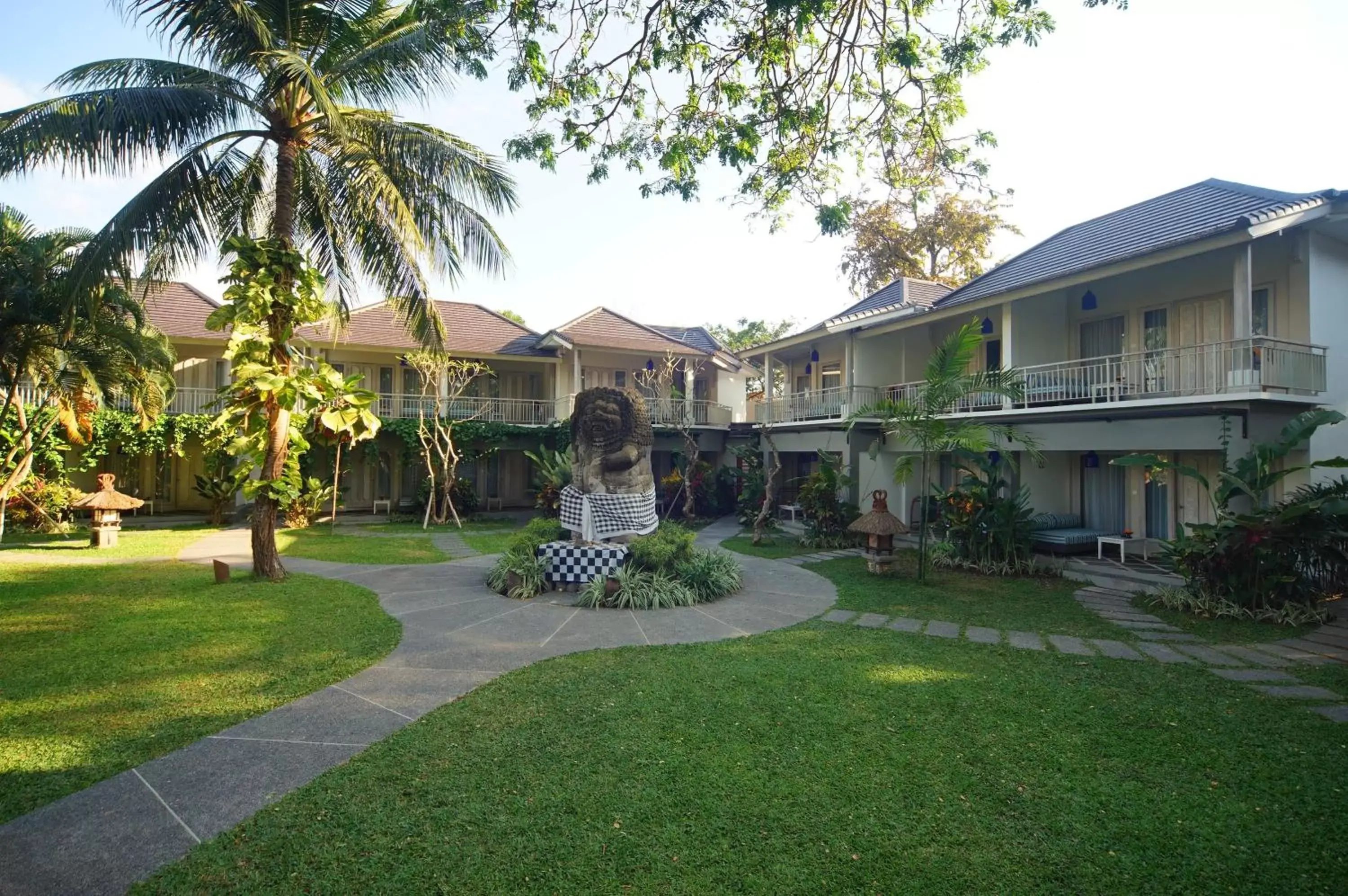 Garden view, Property Building in Segara Village Hotel