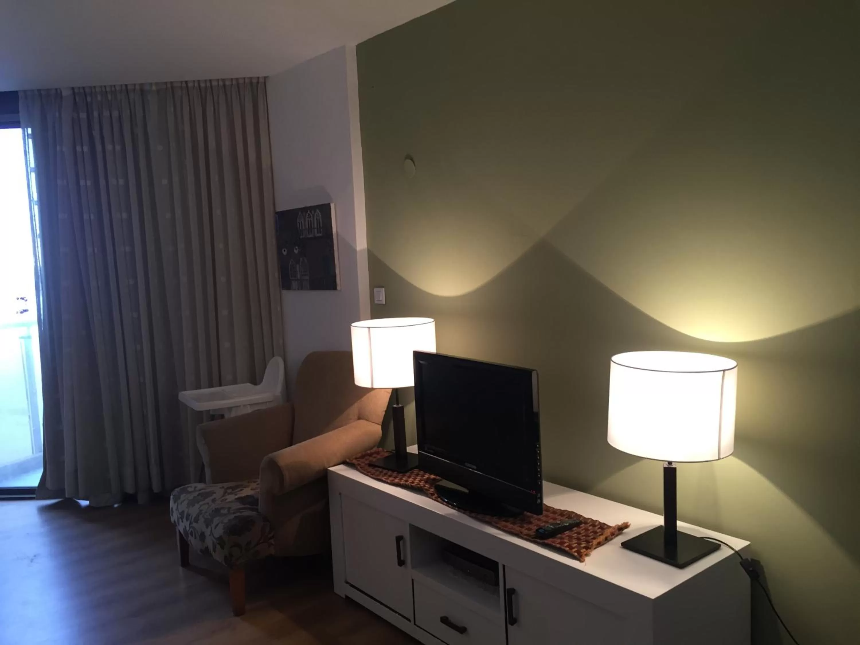 Living room in Raphael Apartments