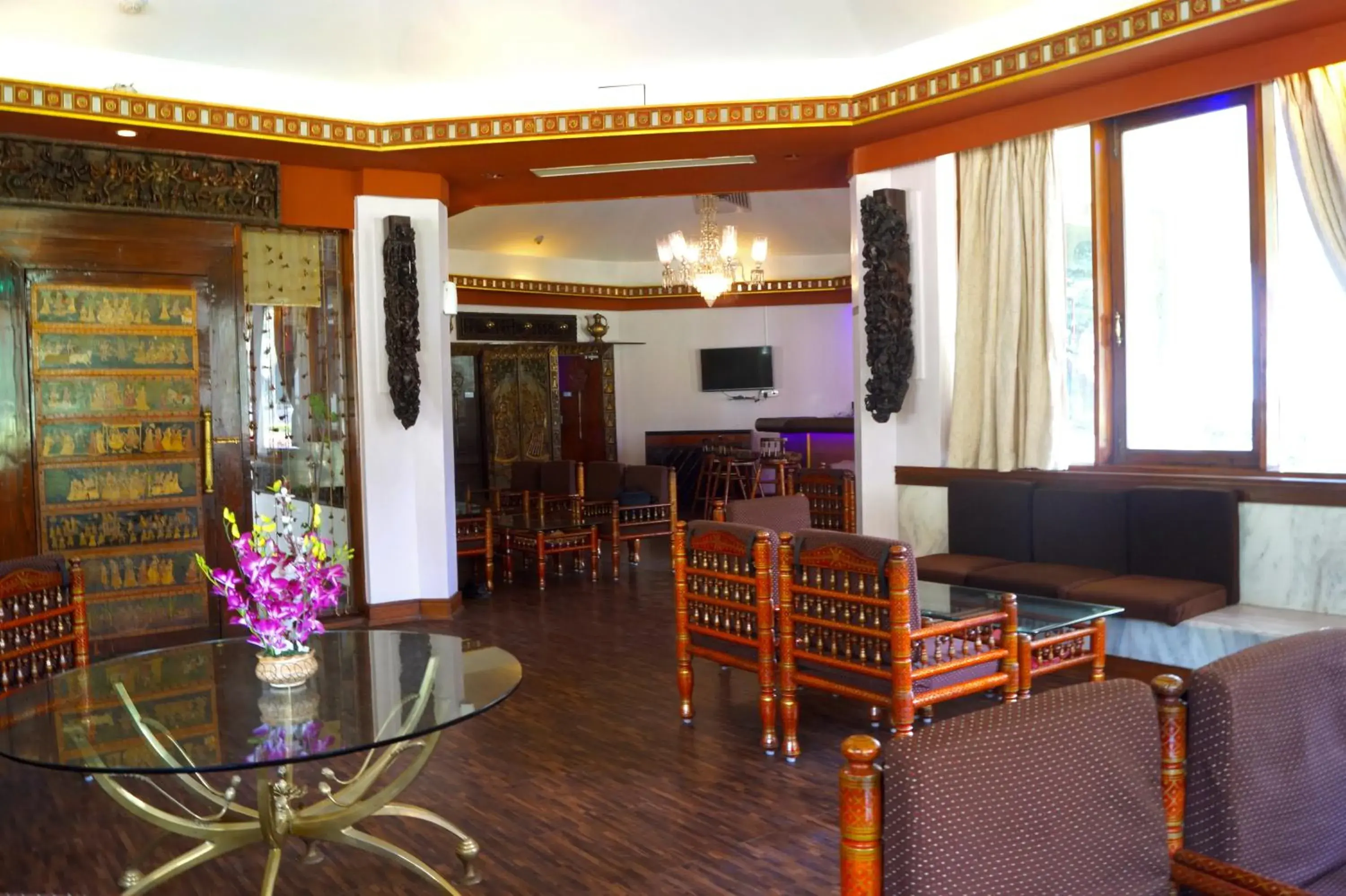 Lounge or bar in The Ambassador Ajanta