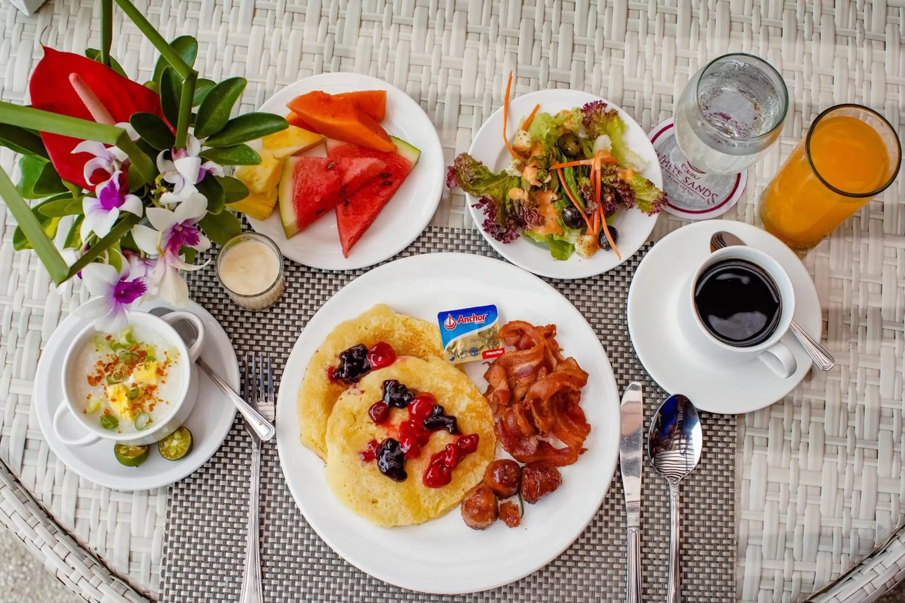 Breakfast in Cebu White Sands Resort and Spa Breakfast in Cebu White Sands Resort and Spa