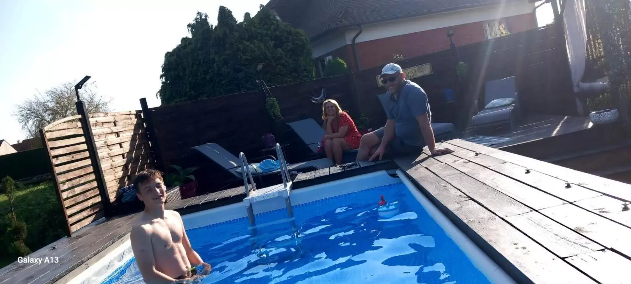 Swimming Pool in Les Epinettes chambres d'hôtes