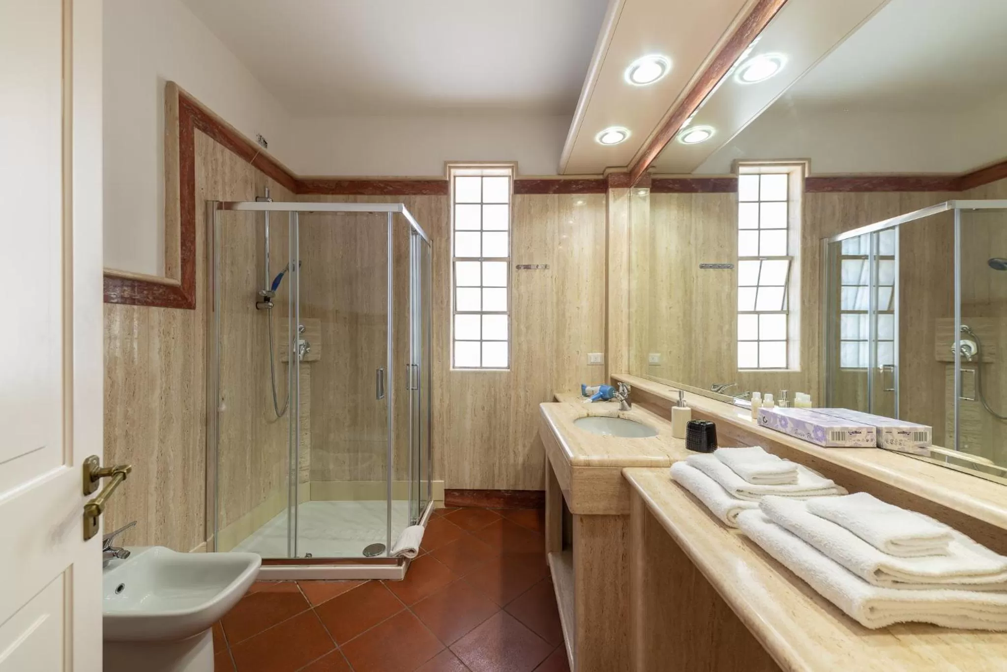 Bathroom in Villa Domus Salento Suites & Rooms con parcheggio privato in loco