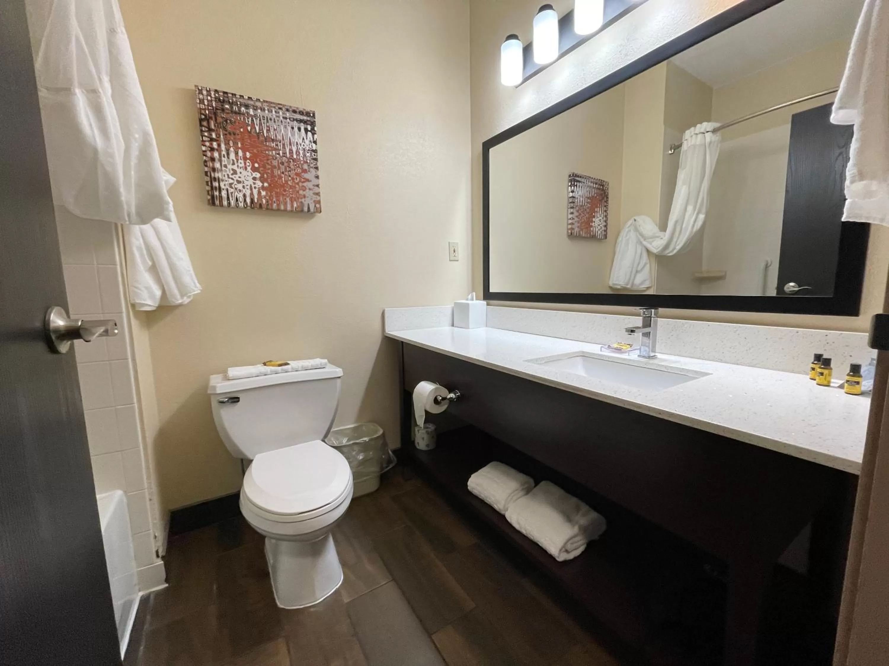 Toilet in Best Western Plus Warsaw