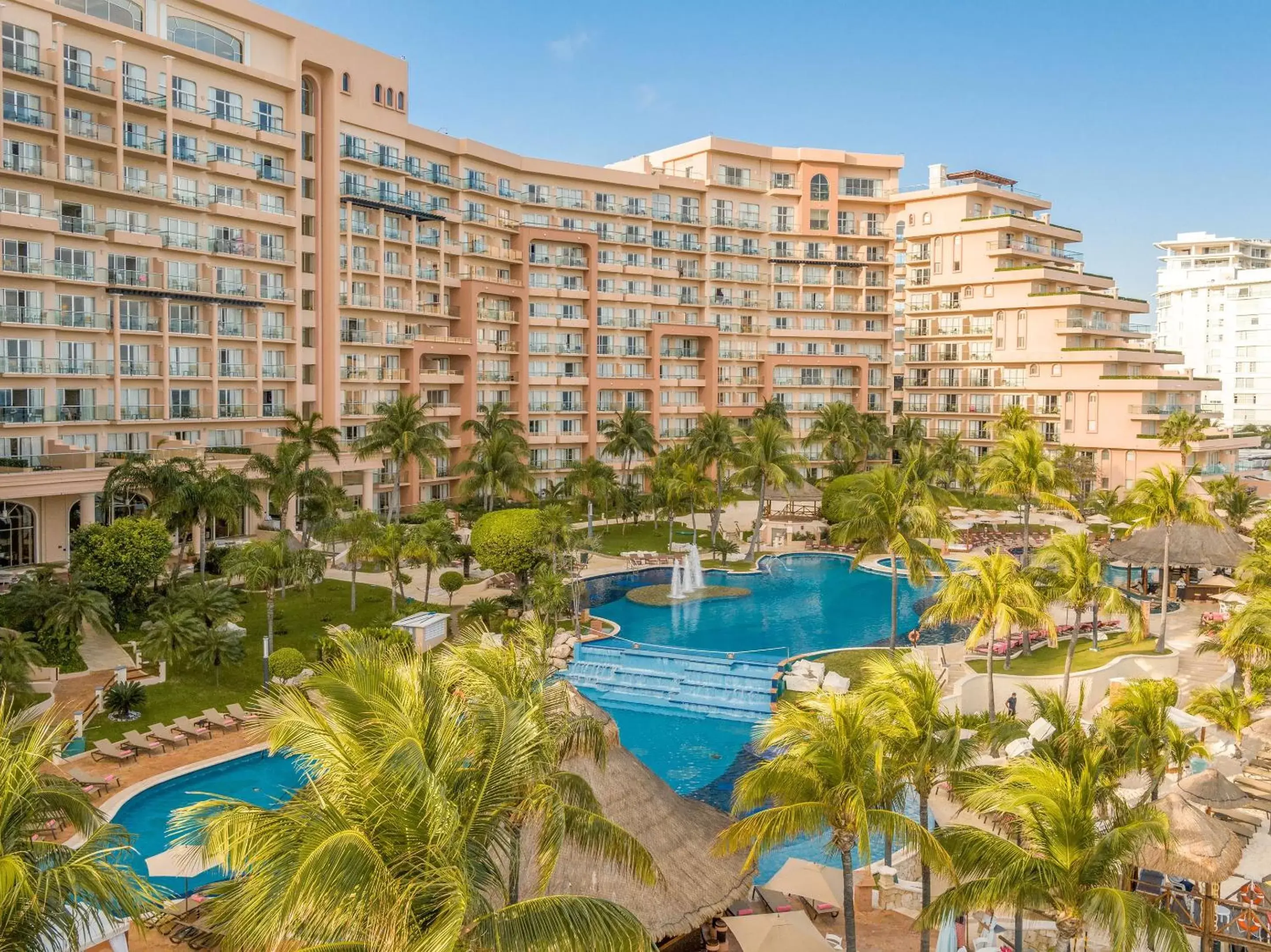 Swimming pool, Pool View in Grand Fiesta Americana Coral Beach Cancun - All Inclusive