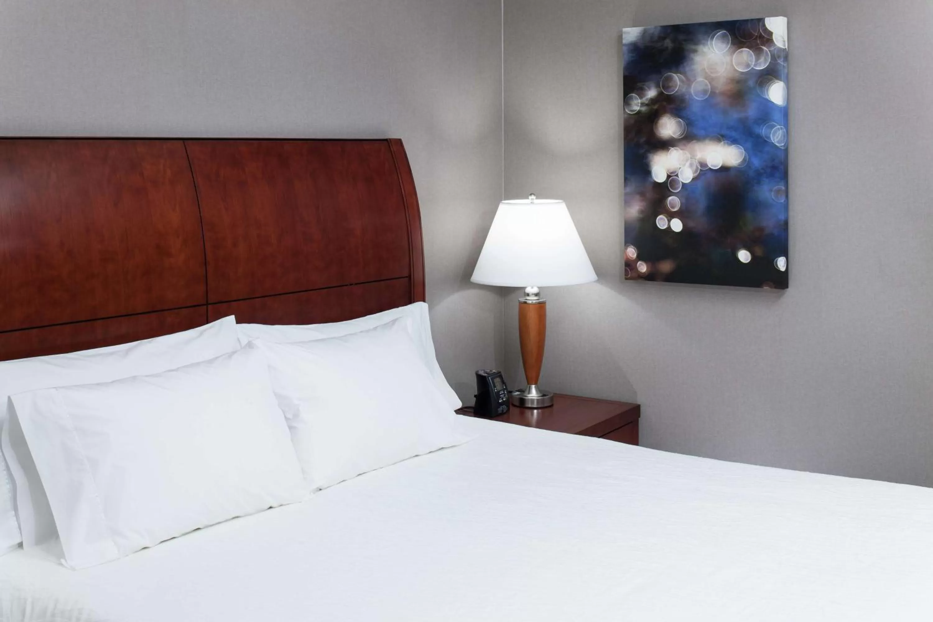 Bed in Hilton Garden Inn Lake Forest Mettawa