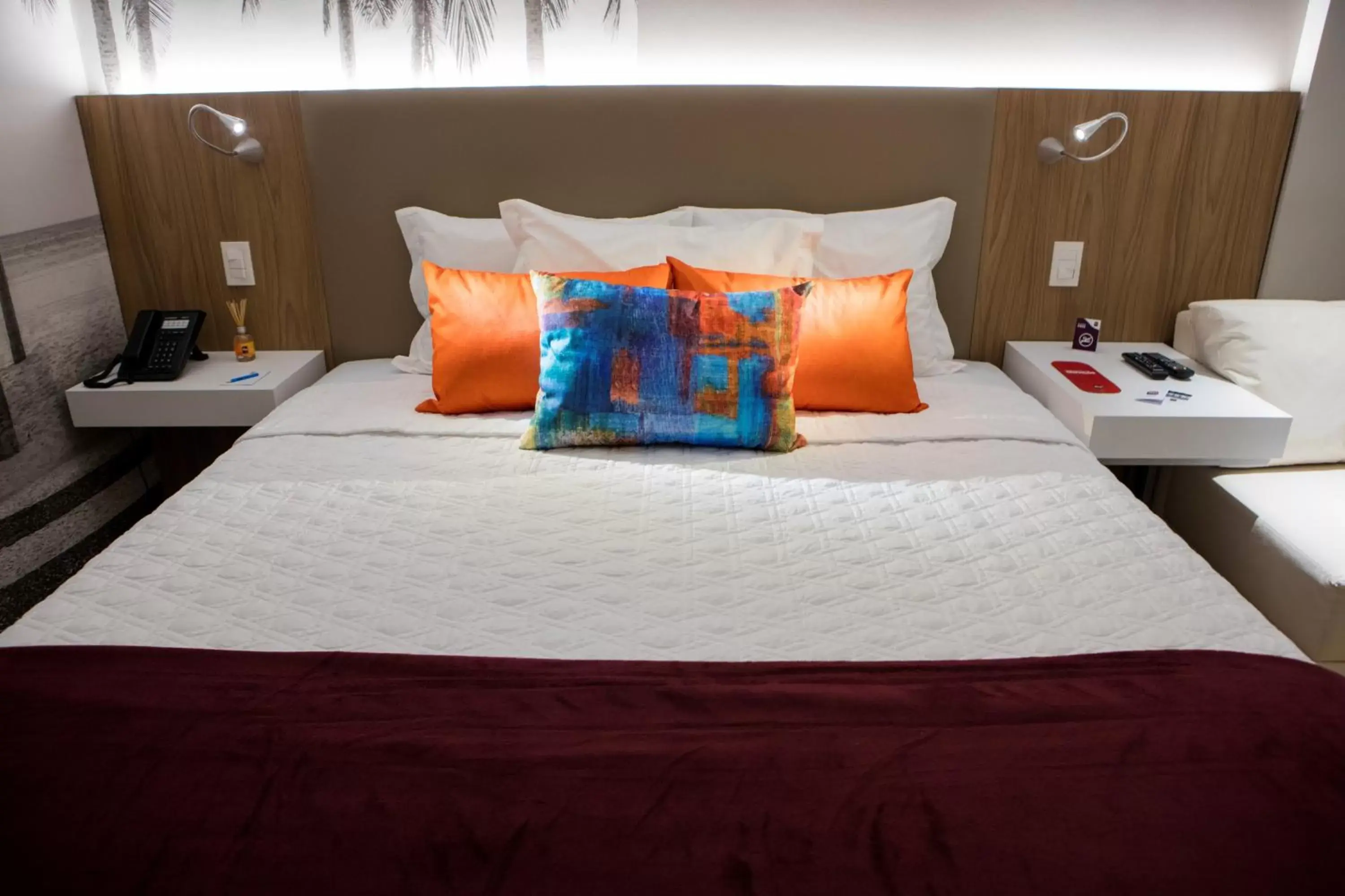 Bed in Rio Hotel by Bourbon Ciudad Del Este