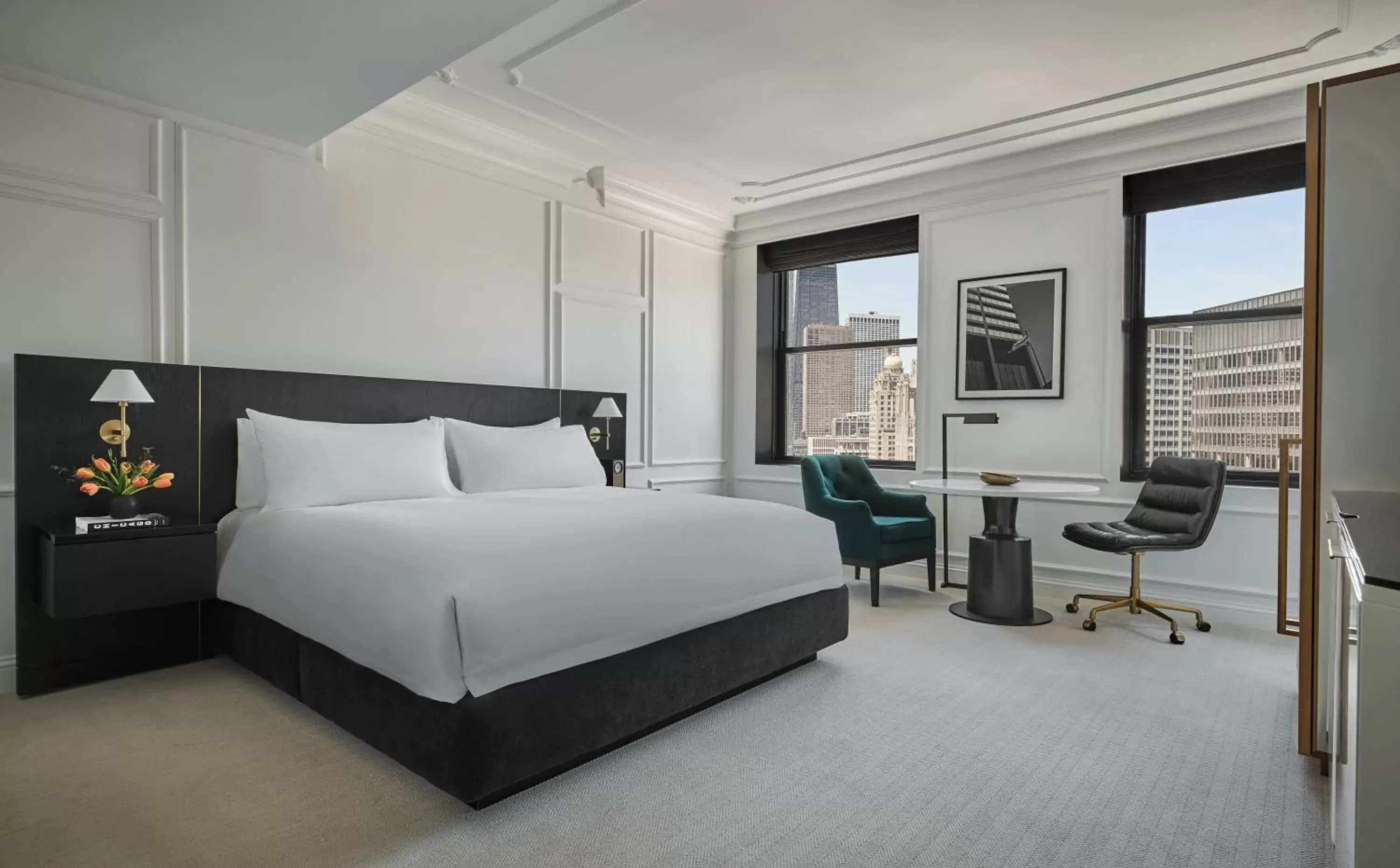 Bedroom in Pendry Chicago