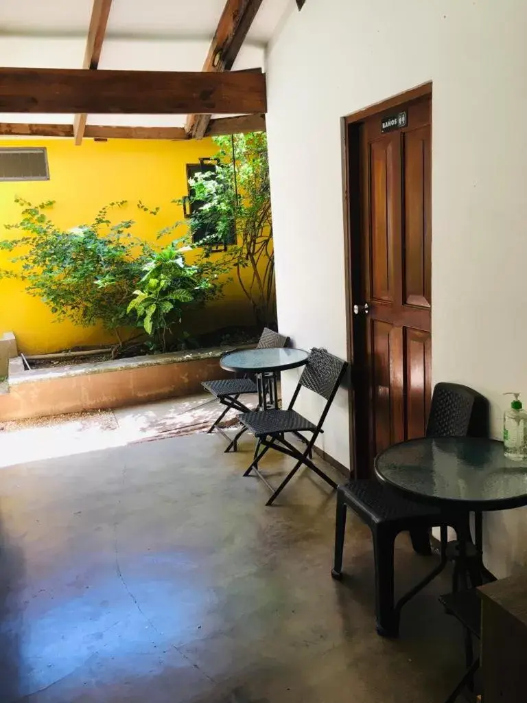 Dining area in Villas Macondo