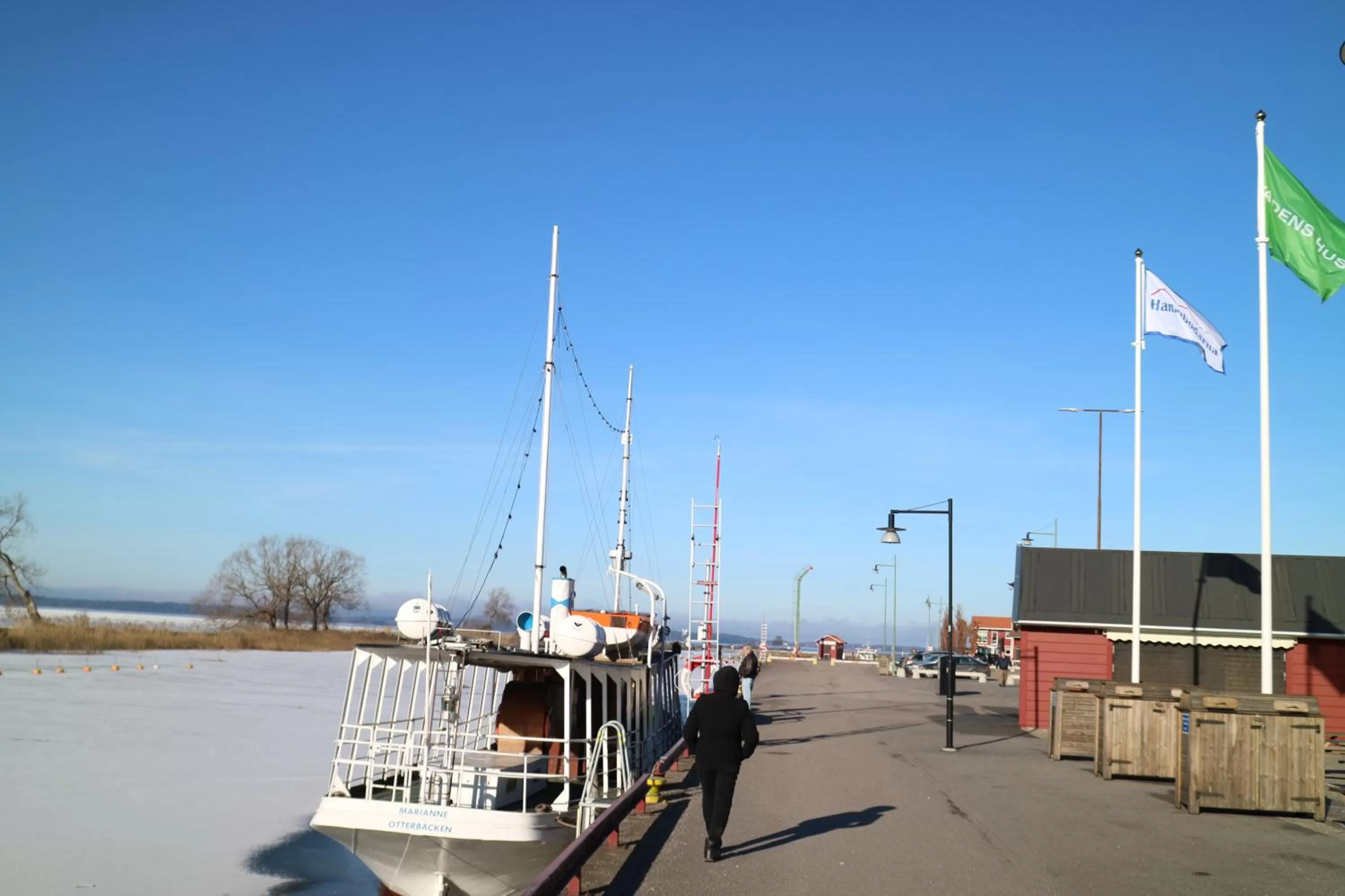Lake view in Vänerport Lakefront Hotell