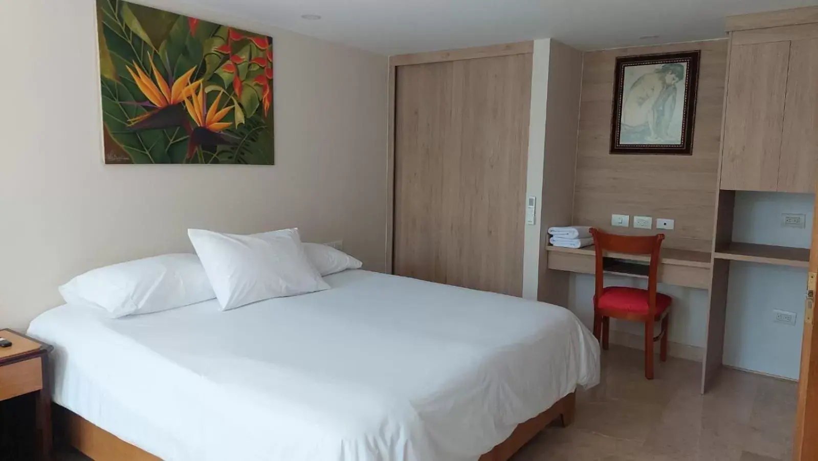 Property building, Bed in Hotel San Pedro del Fuerte