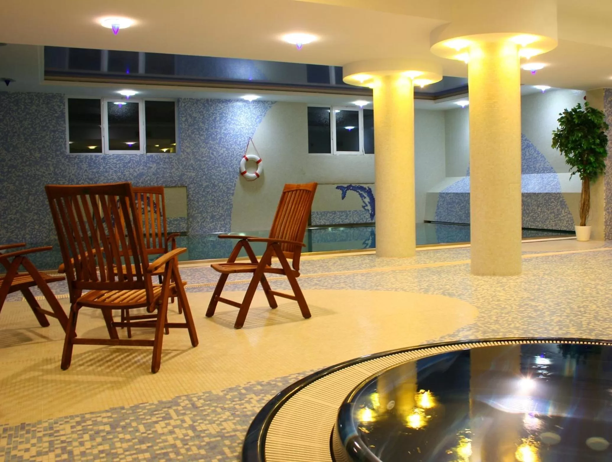 Spa and wellness centre/facilities in April hotel Panorama