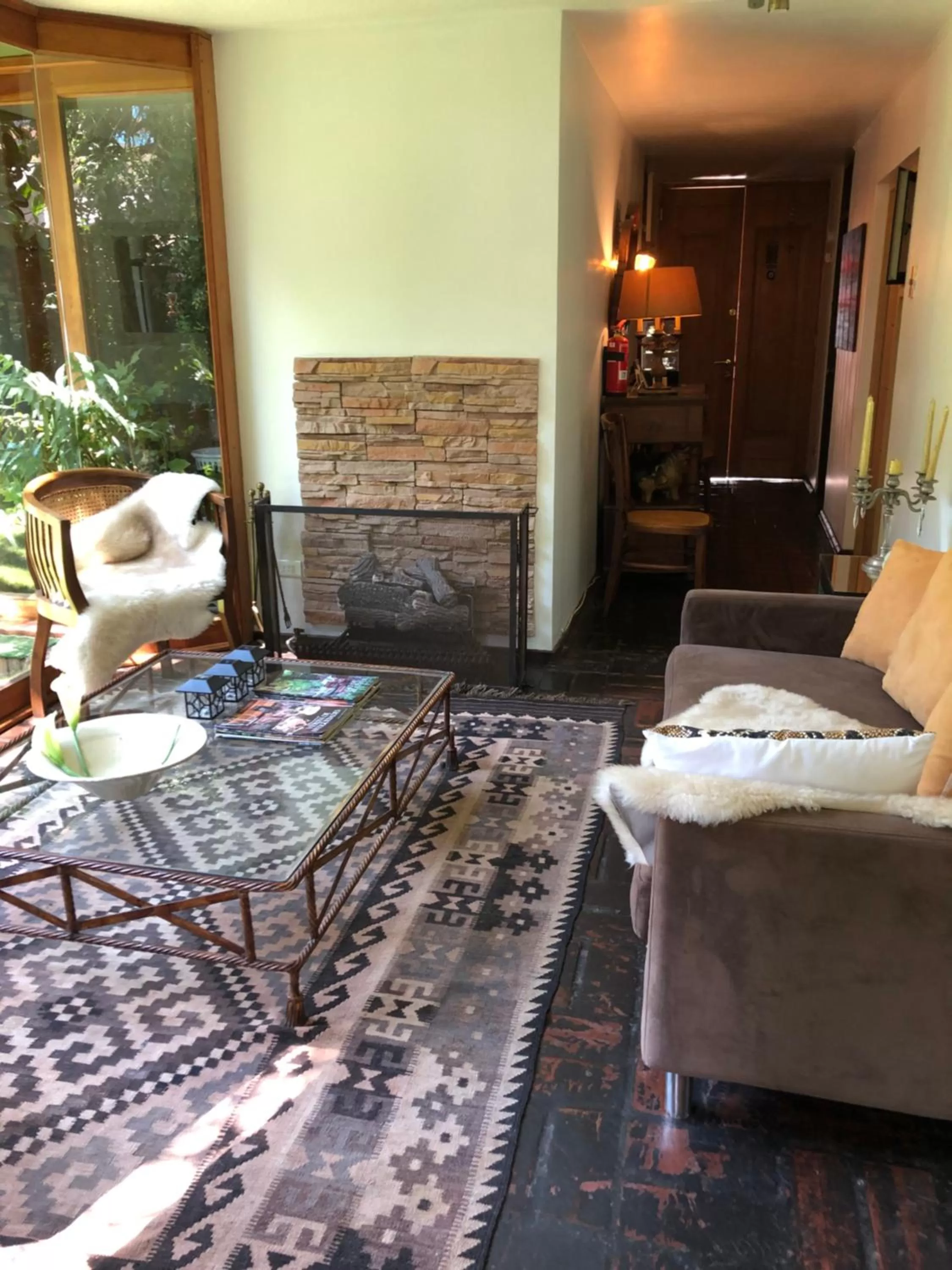 Living room in Rent apart Las Condes