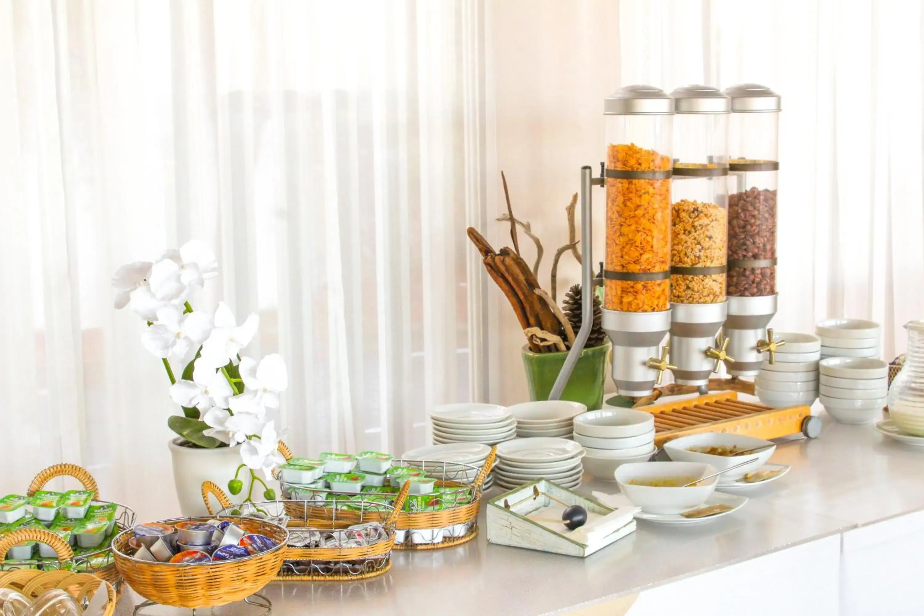 Buffet breakfast in Hotel Roc E Mare Buffet breakfast in Hotel Roc E Mare