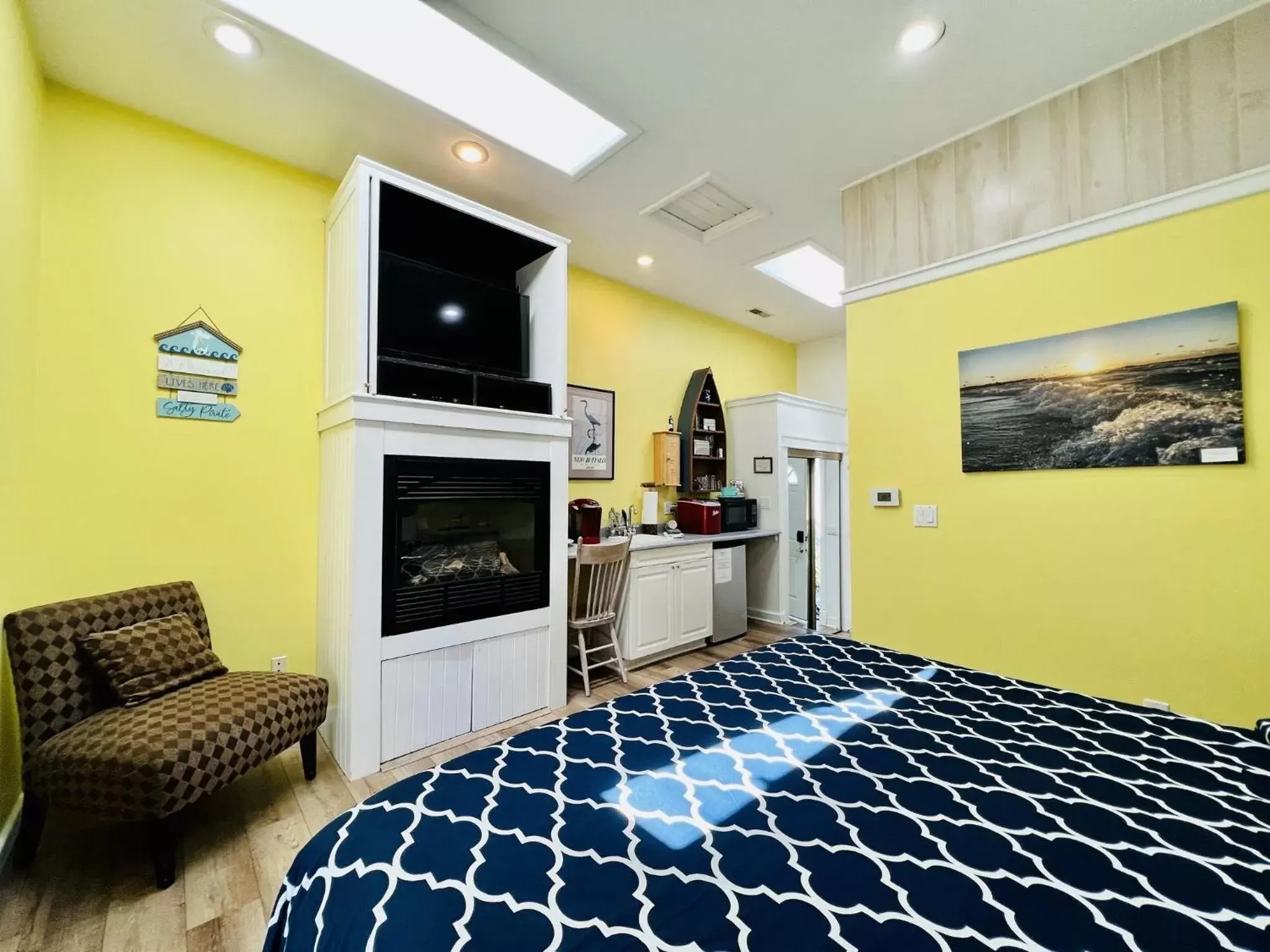 Superior King Room in New Buffalo Inn & Spa Superior King Room in New Buffalo Inn & Spa