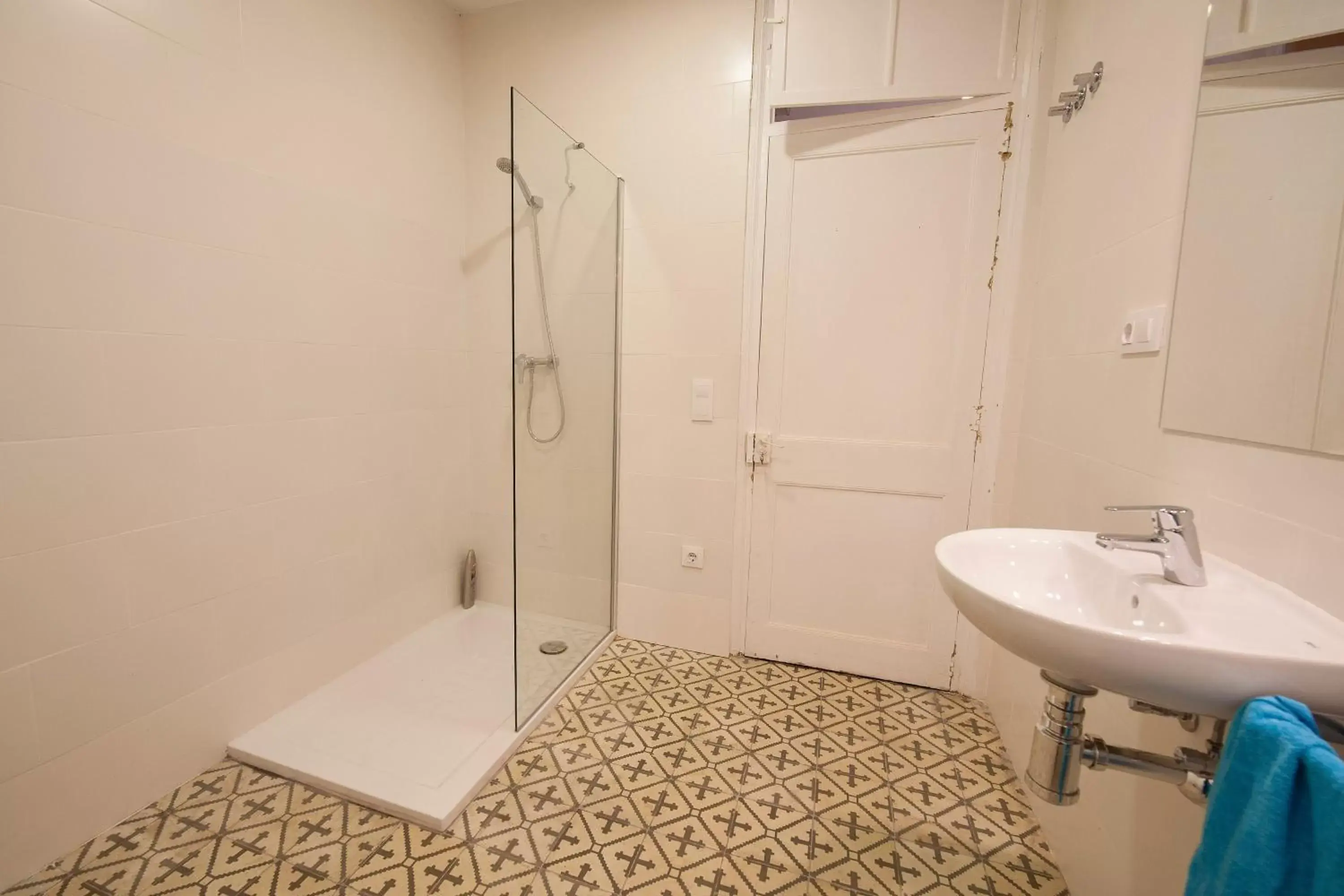 Property building, Bathroom in Bed in Girona