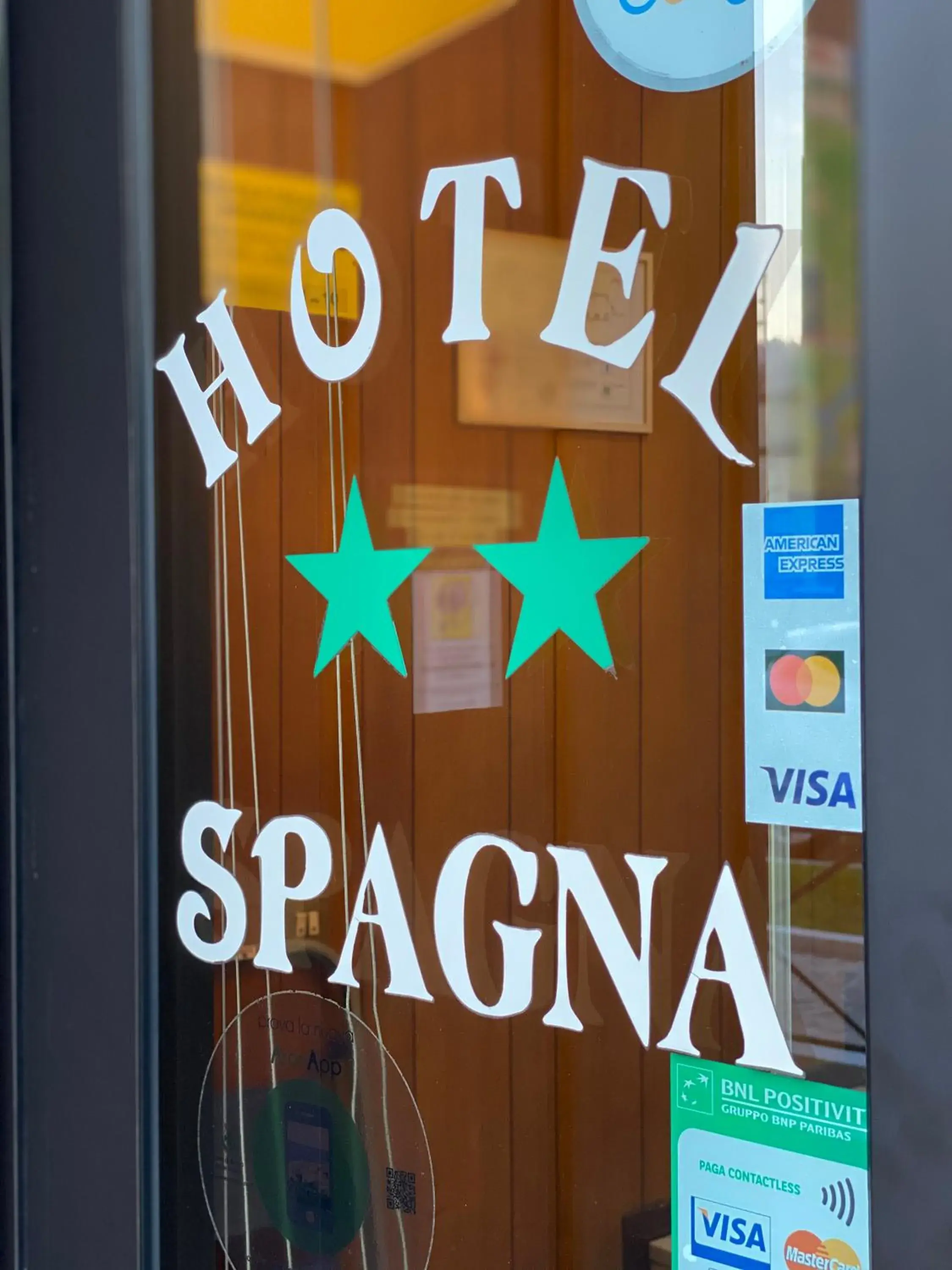 Property logo or sign in Hotel Spagna