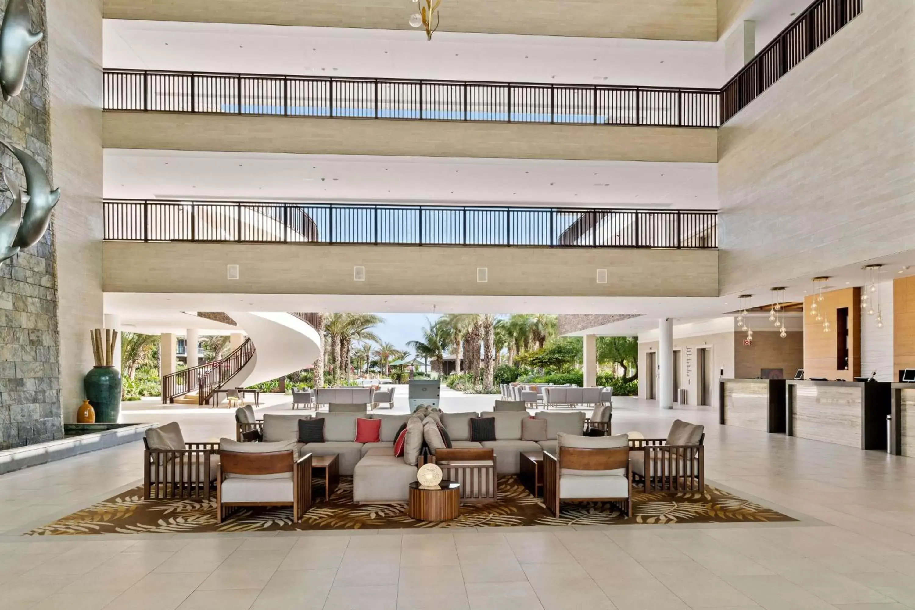 Lobby or reception, Restaurant/Places to Eat in Hilton Cabo Verde Sal Resort