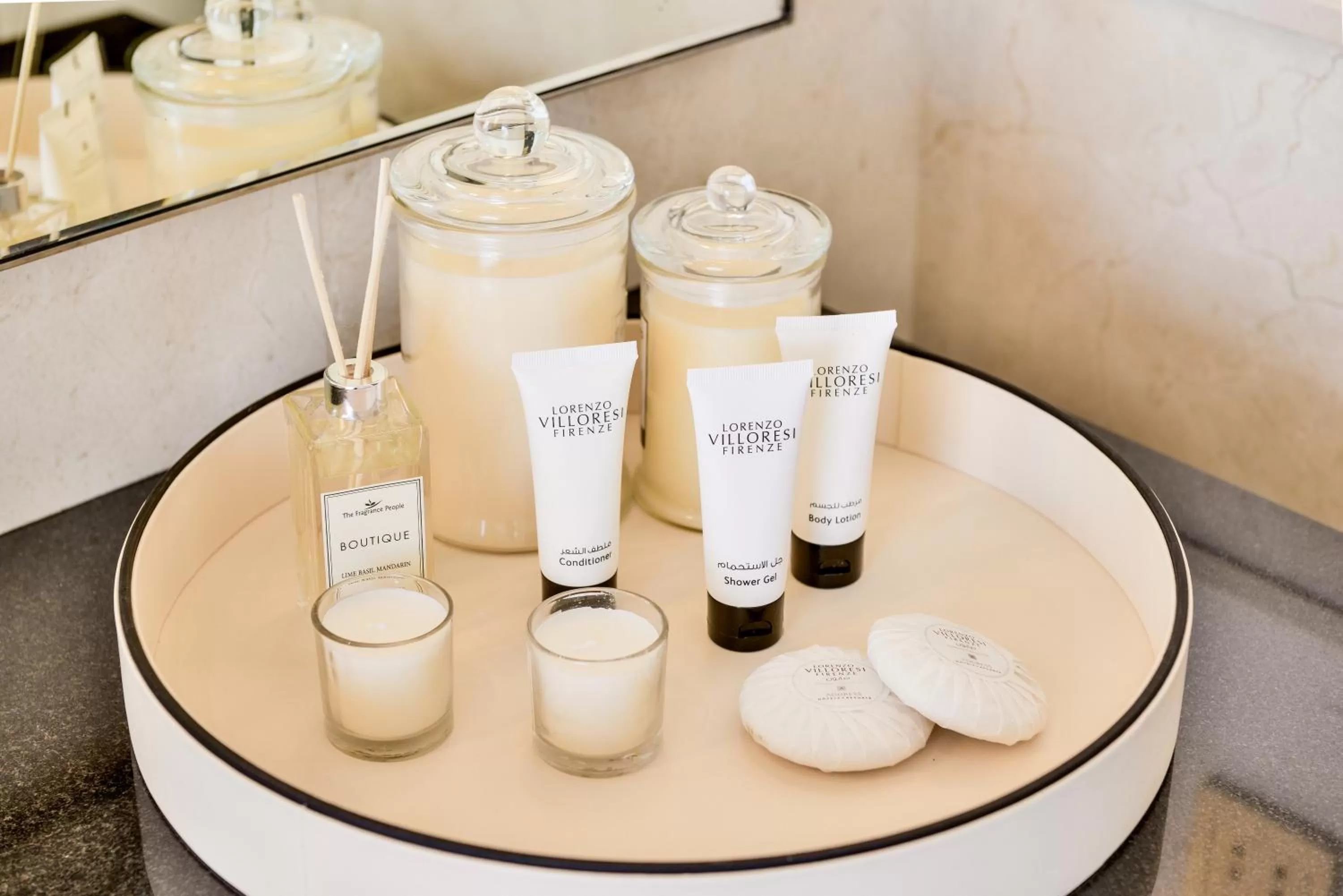 Bathroom in Emaar Residences Dubai Marina by Qstay - formerly Address Dubai Marina