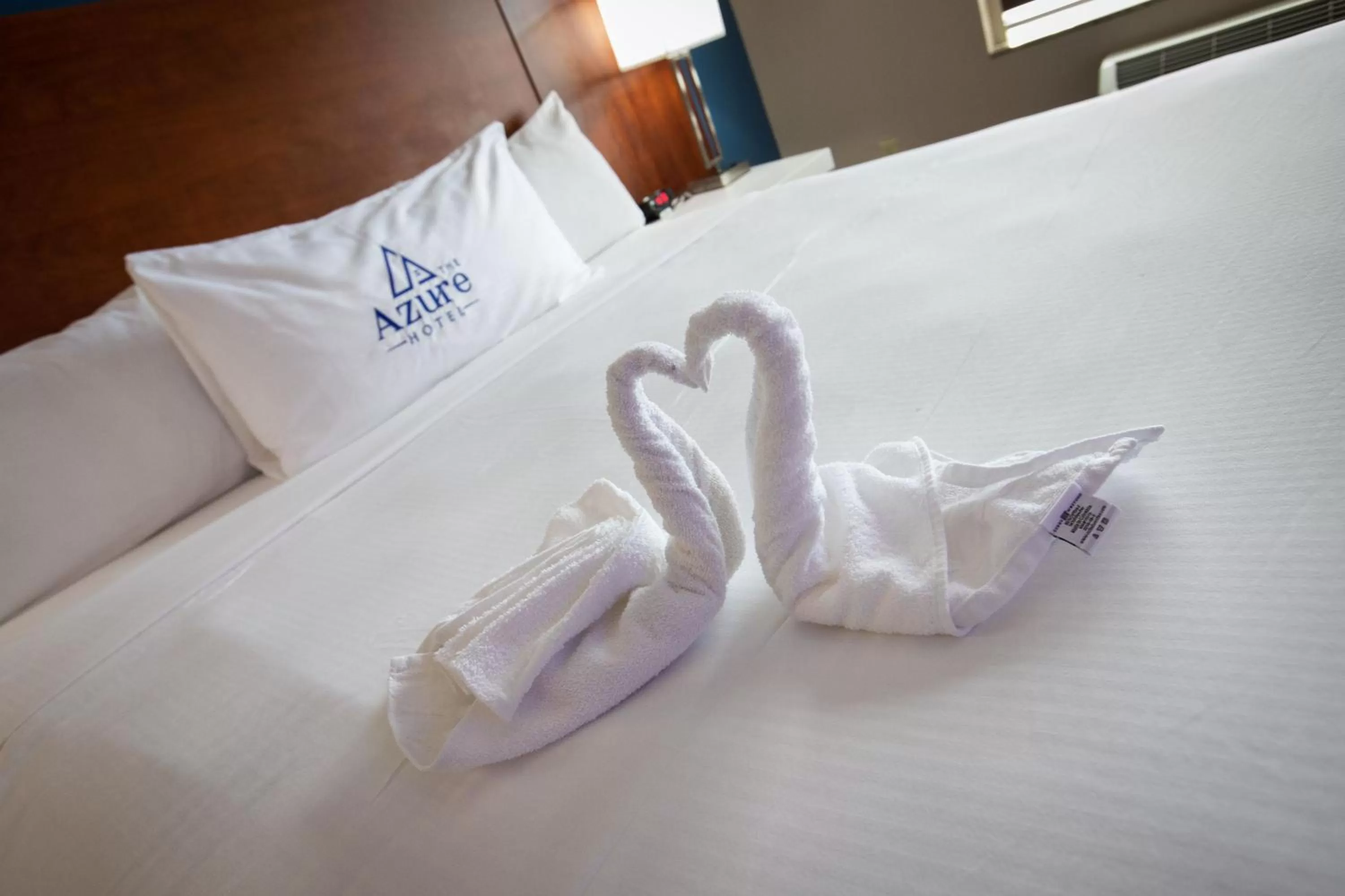 Bed in The Azure Hotel