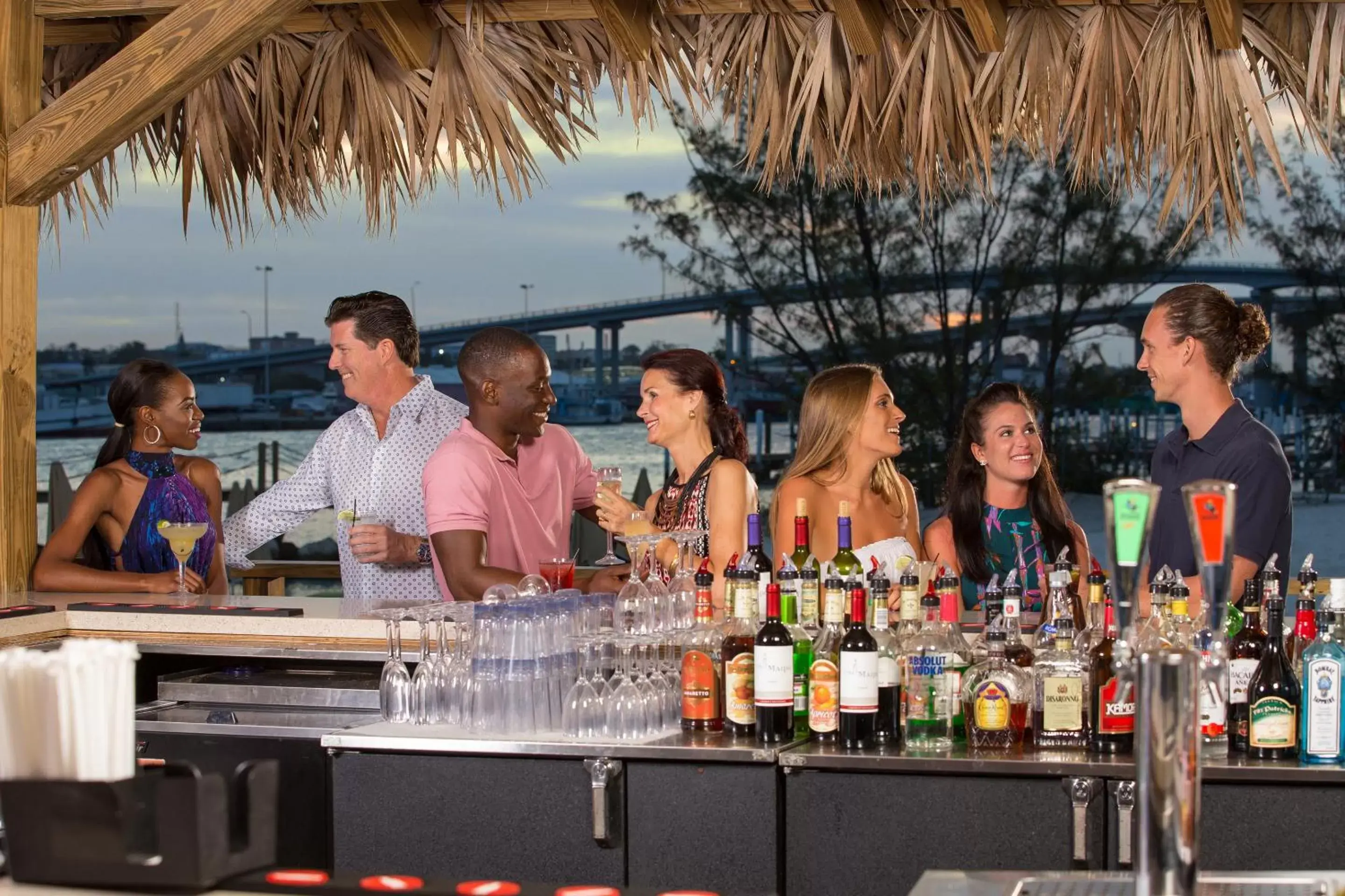 Alcoholic drinks in Warwick Paradise Island Bahamas - All Inclusive - Adults Only