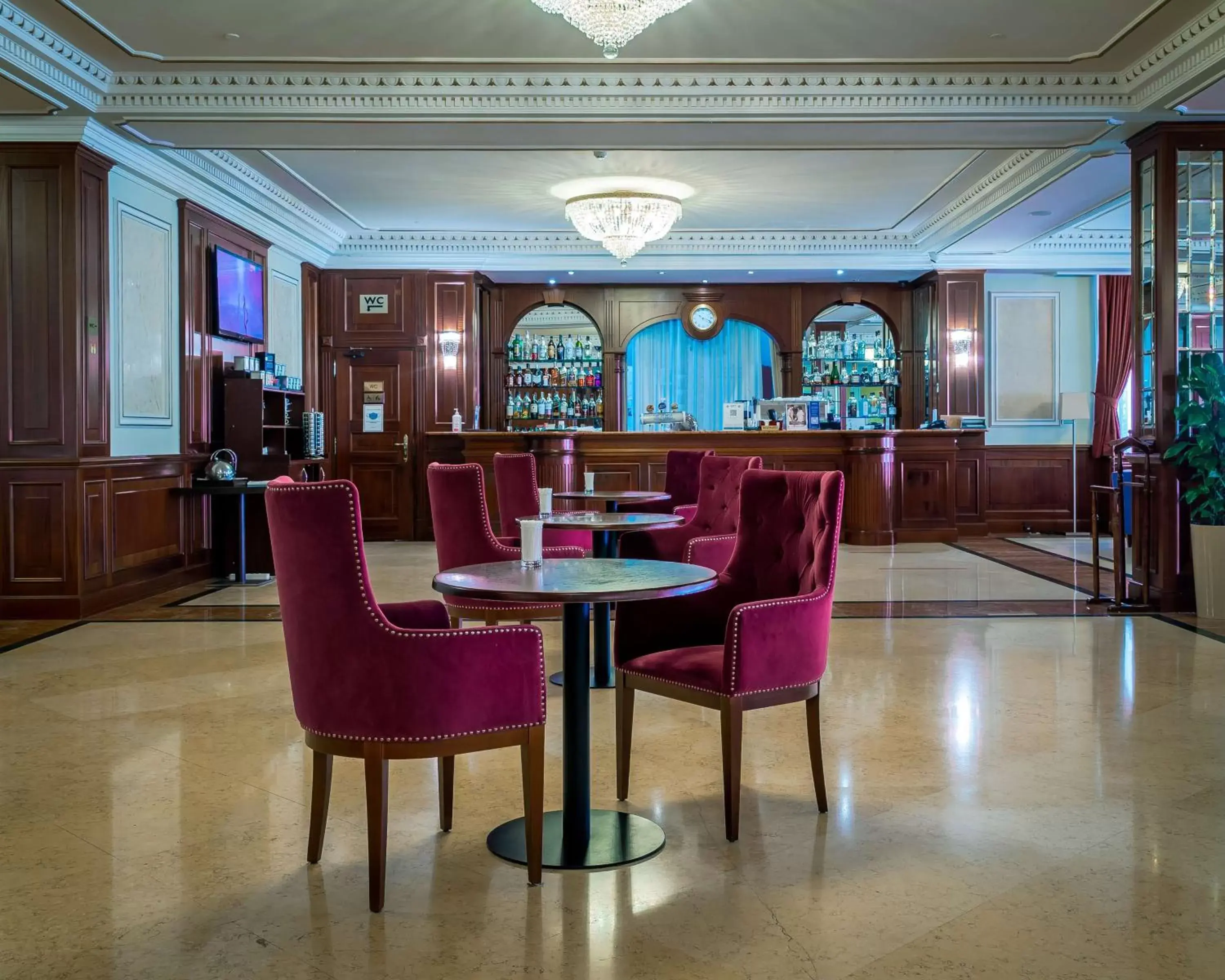 Lobby or reception in Radisson Hotel Astana