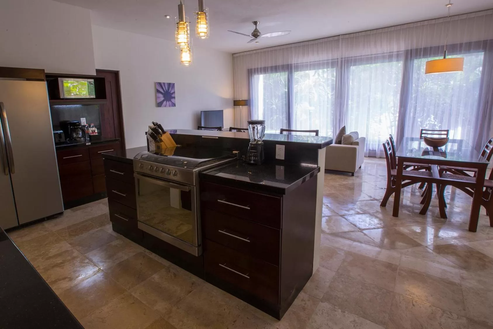 kitchen in Intima Resort Tulum Adults Only (Clothing Optional)