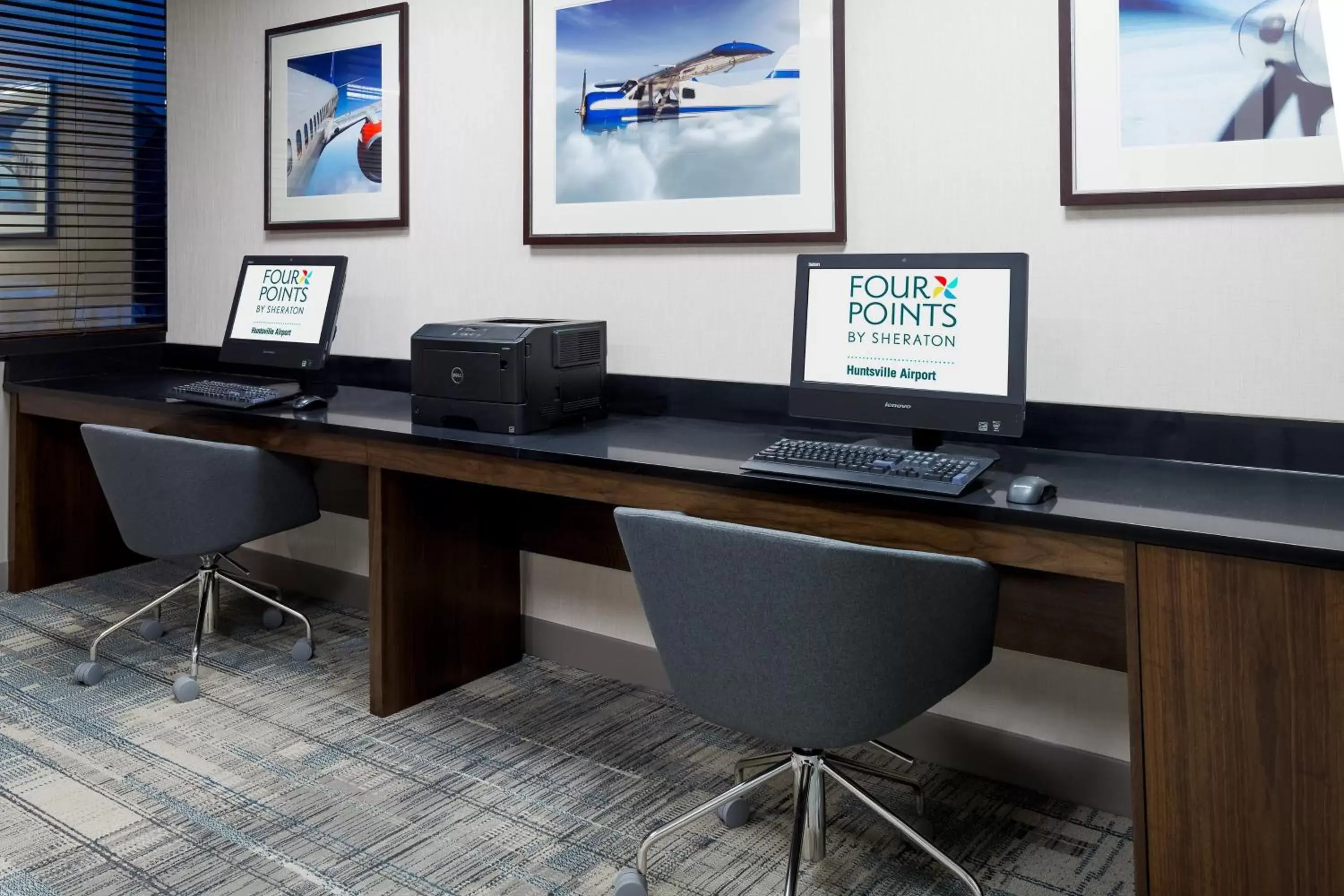 Business facilities, Business Area/Conference Room in Four Points Huntsville Airport