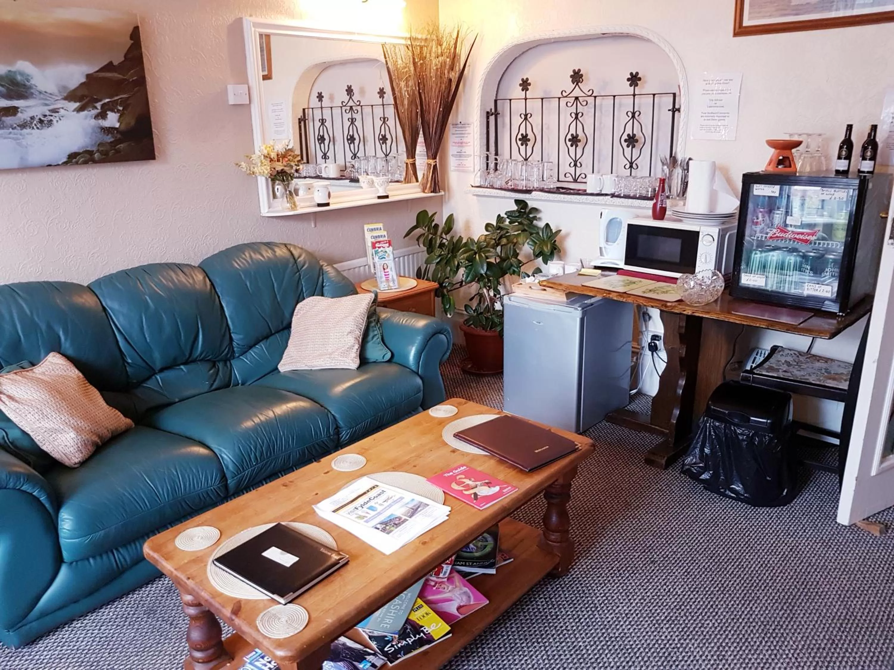 Living room in Cumbria Guest House