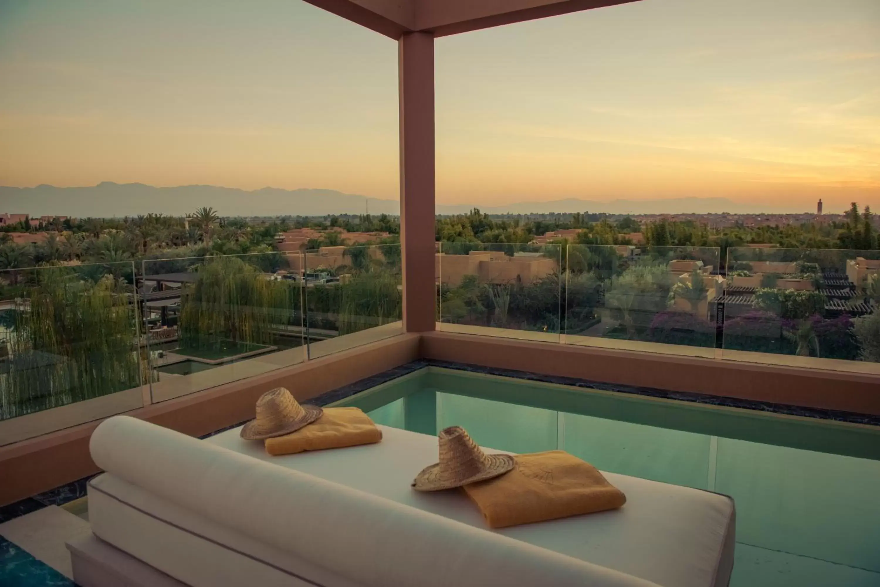 City view in Mandarin Oriental, Marrakech