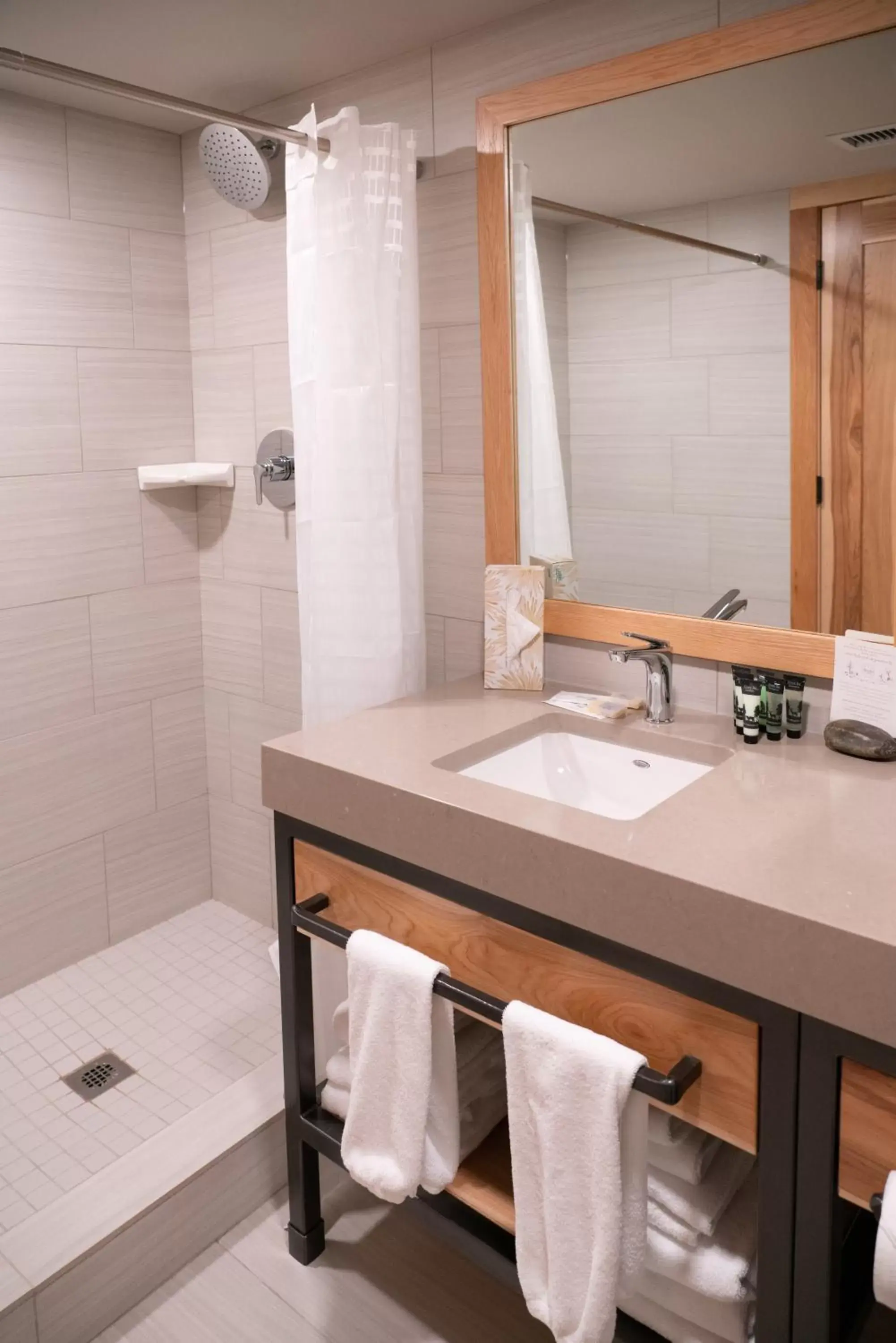 Shower, Bathroom in Tunnel Mountain Resort