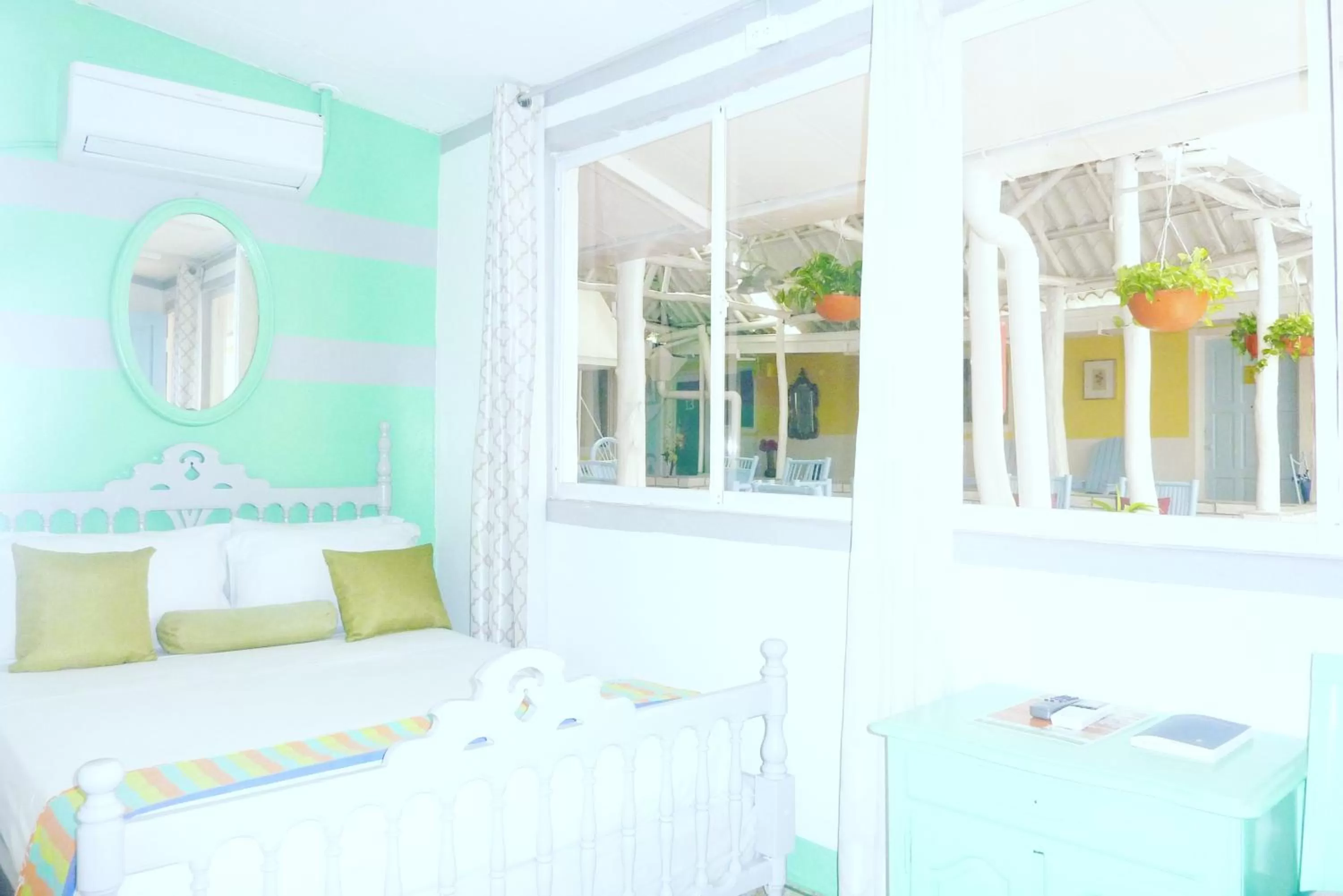 Bed in Hotel Ivania´s