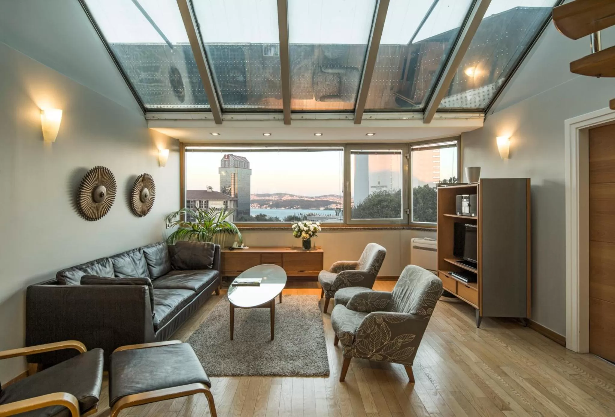 Living room in Taxim Suites Residences Istanbul