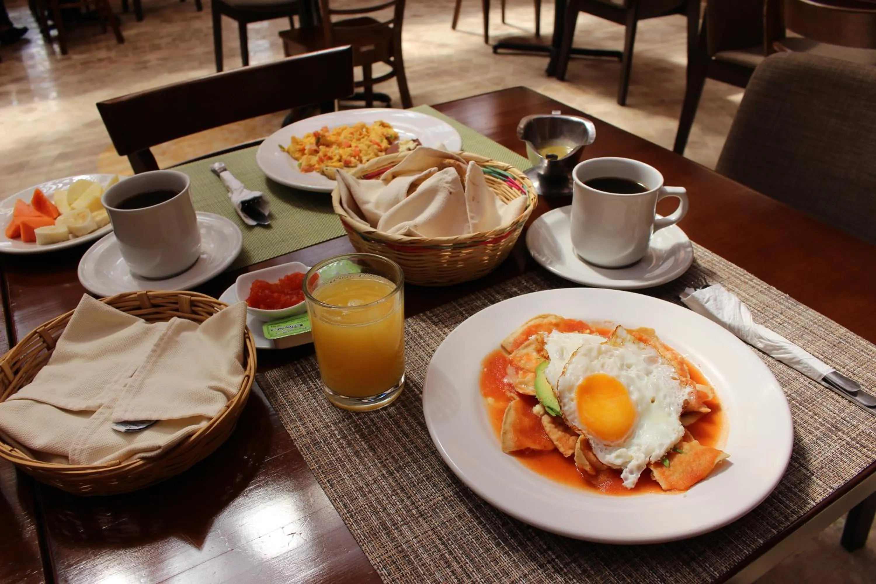 Breakfast in Parador Margarita