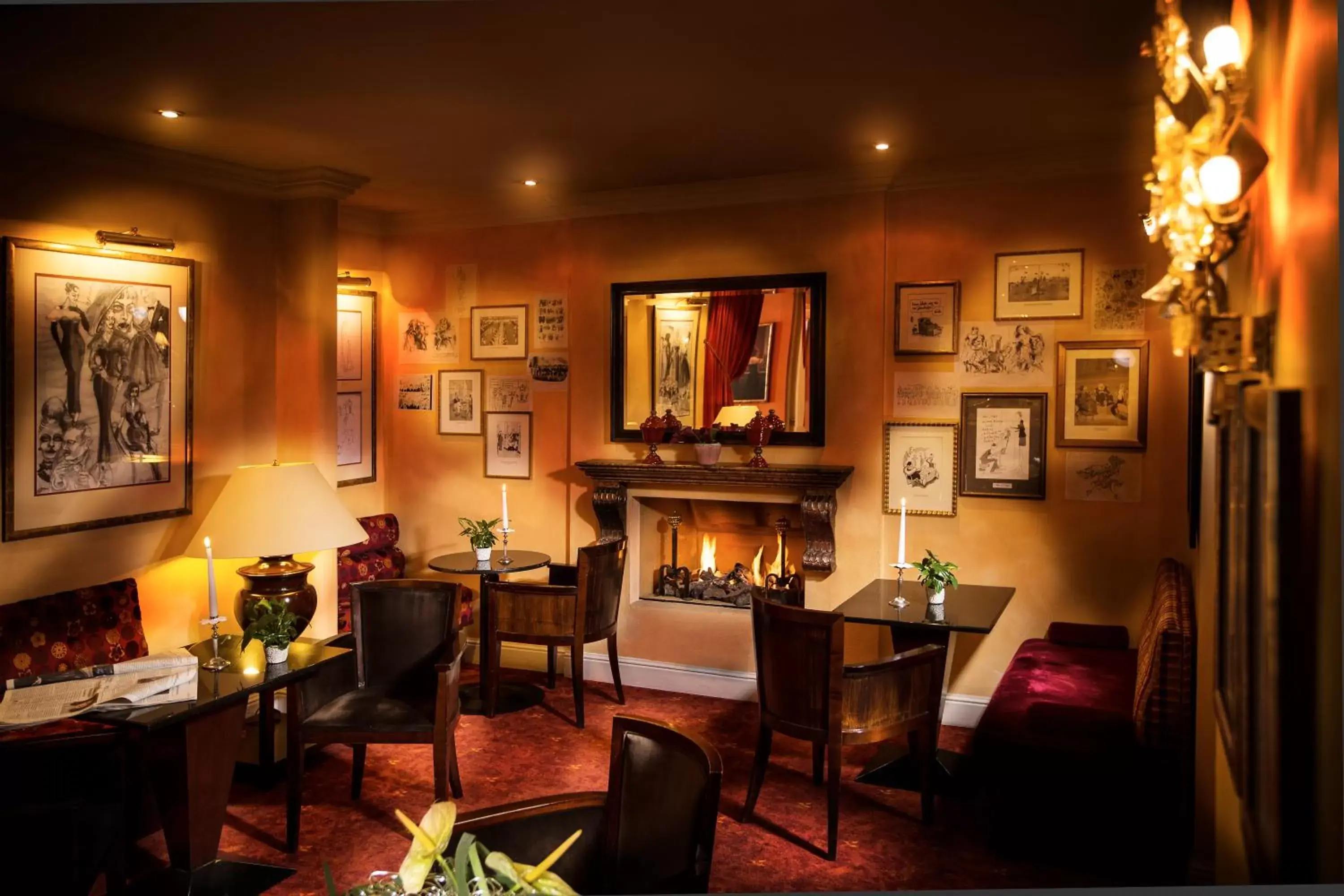 Lounge or bar, Restaurant/Places to Eat in Hotel Bristol Salzburg