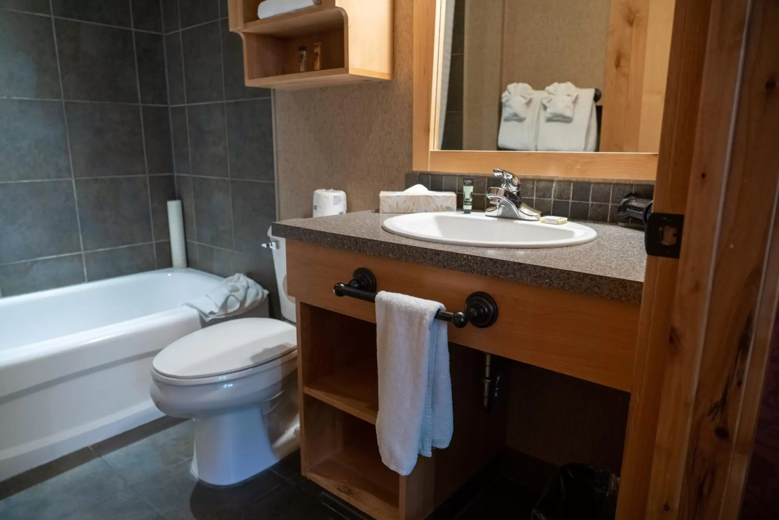 Bathroom in Fox Hotel and Suites