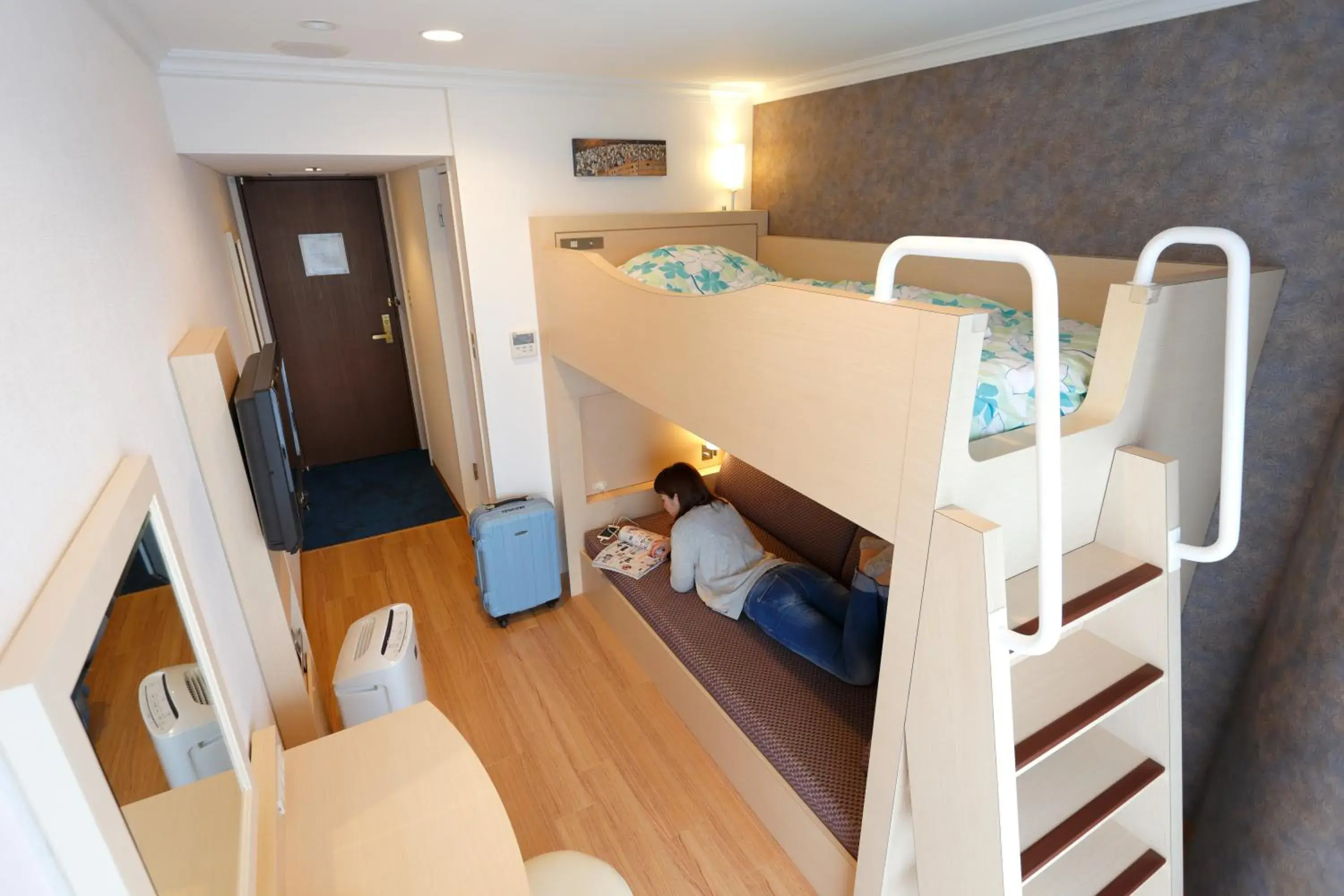 Photo of the whole room, Bunk Bed in Ryogoku View Hotel