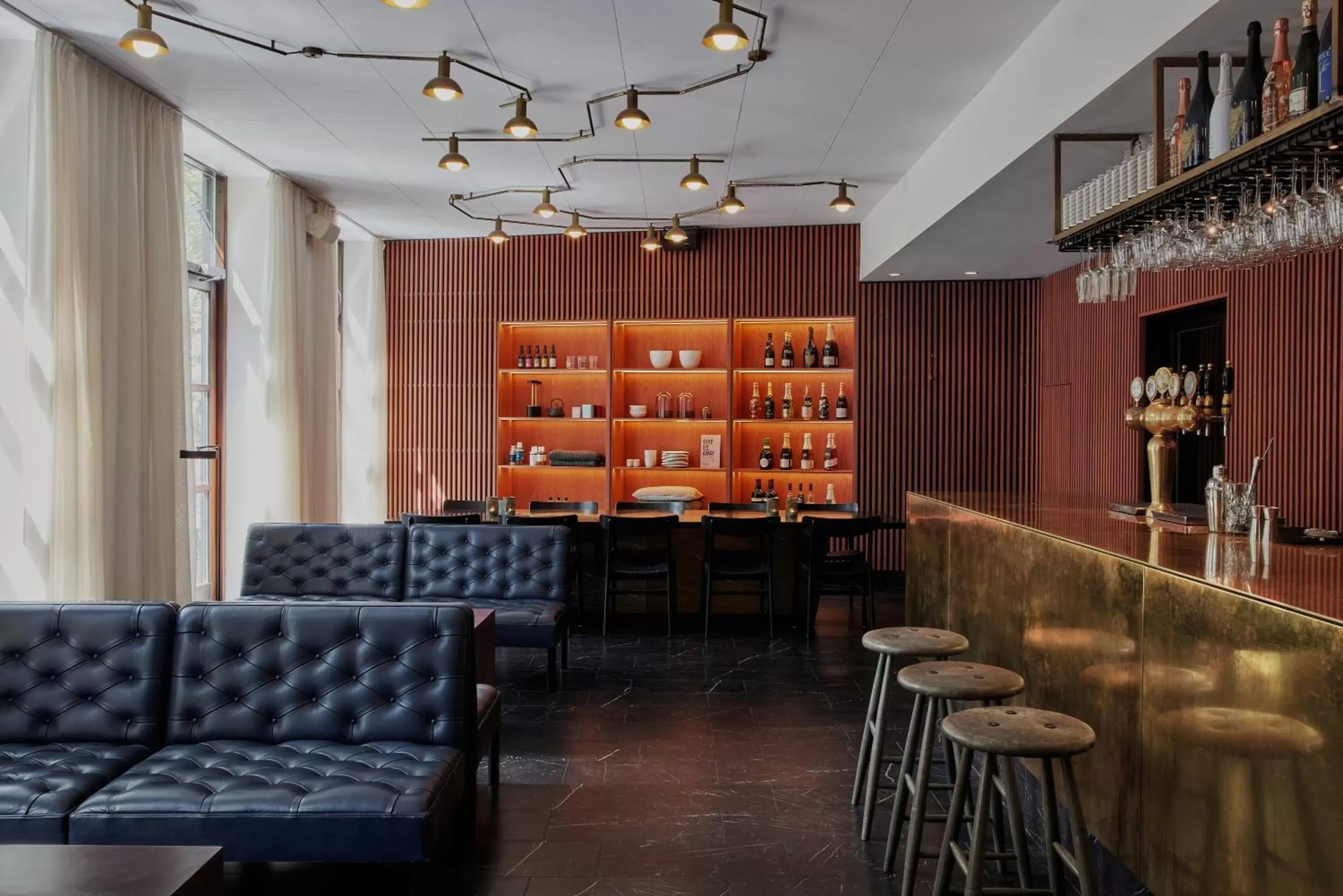 Lounge or bar in Hotel Danmark Lounge or bar in Hotel Danmark