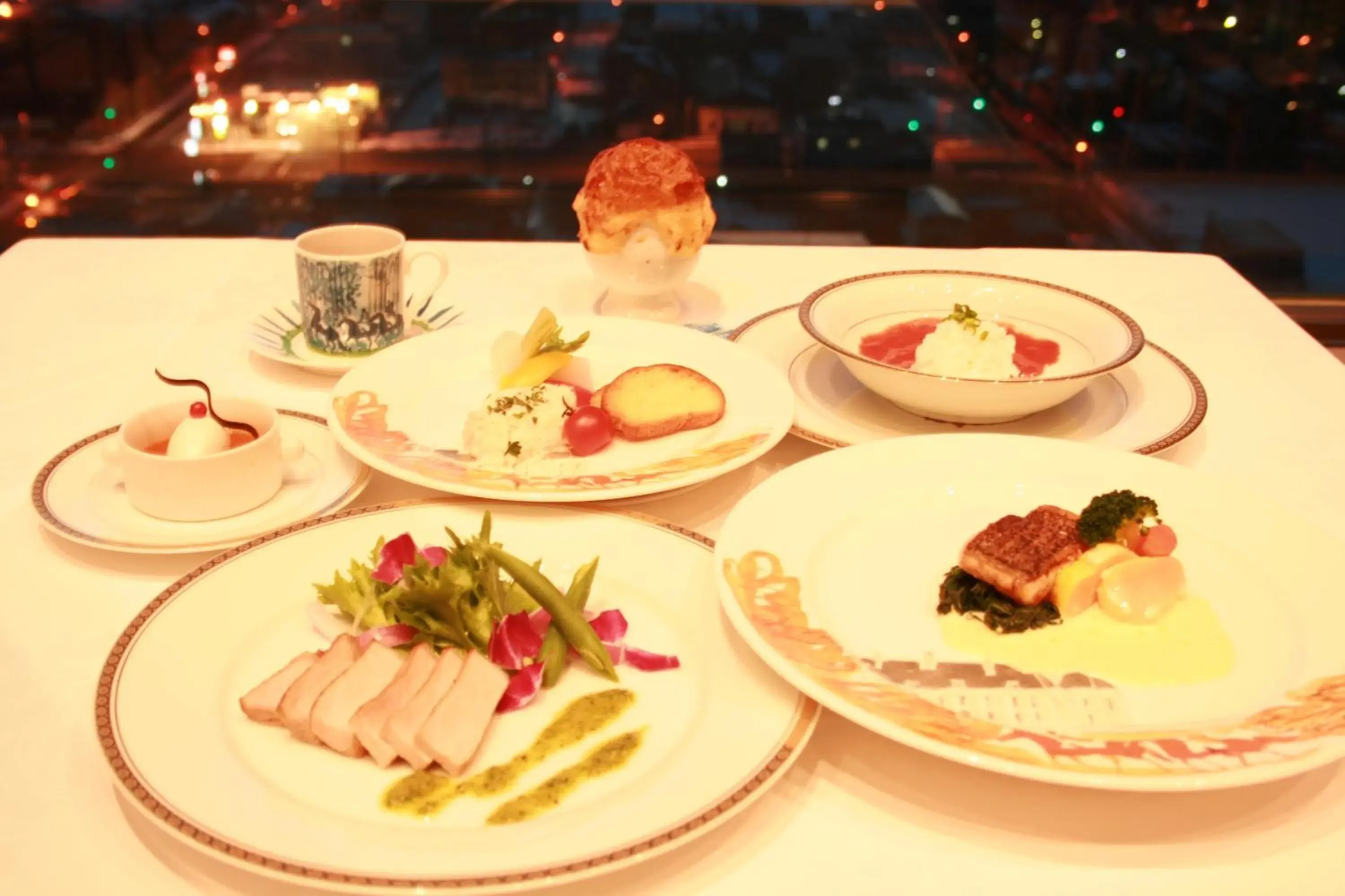 Food close-up in Kushiro Prince Hotel Food close-up in Kushiro Prince Hotel