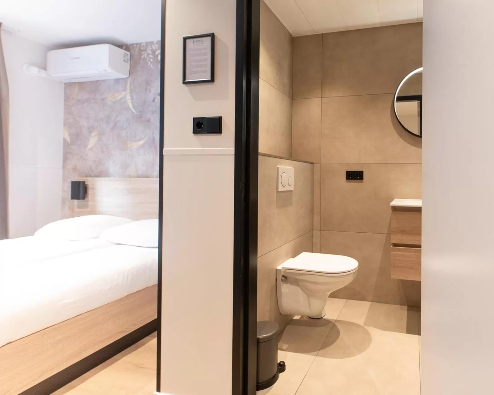 Bed in Hotel van Gelder