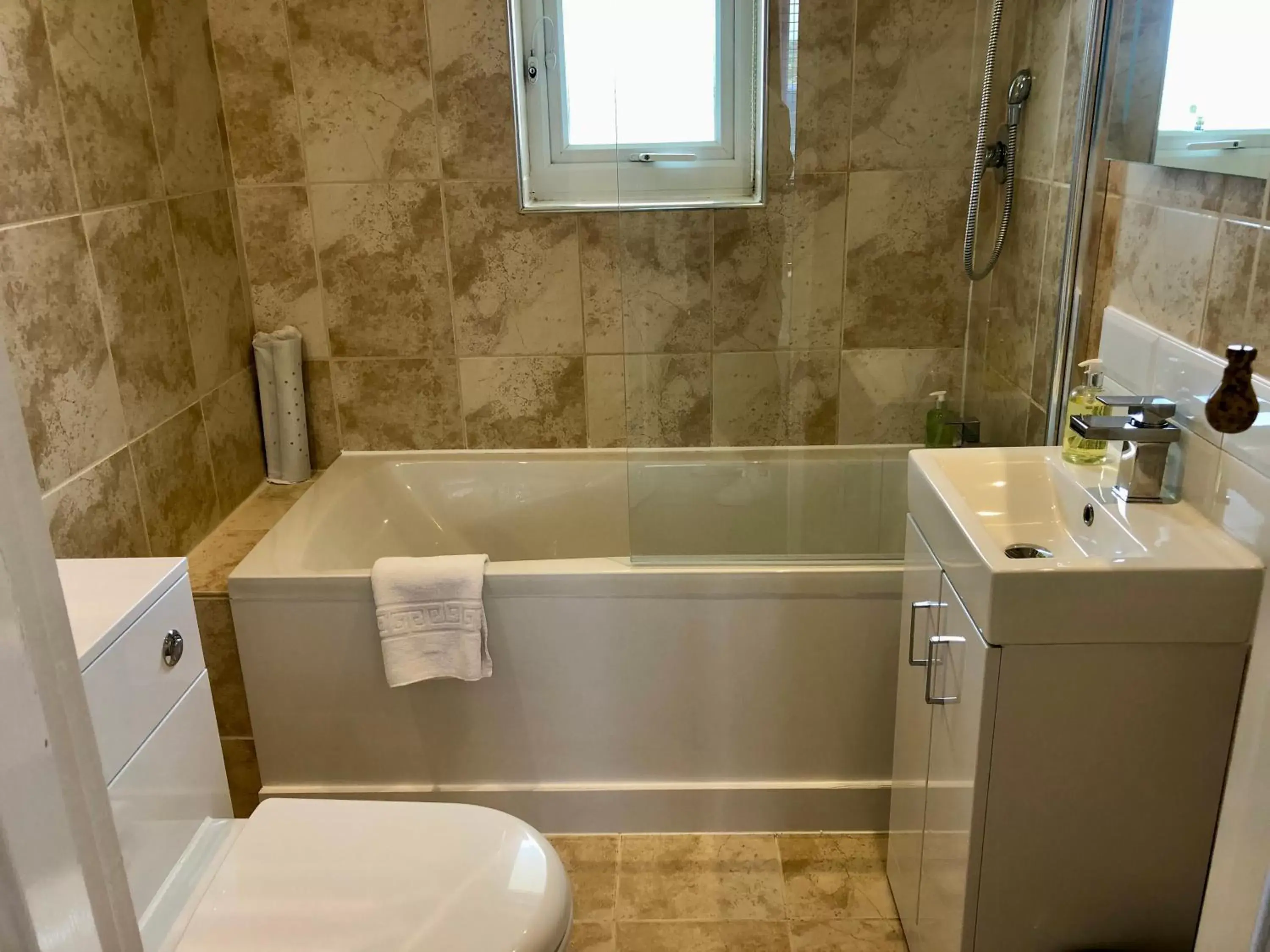 Bathroom in The Old Quay House