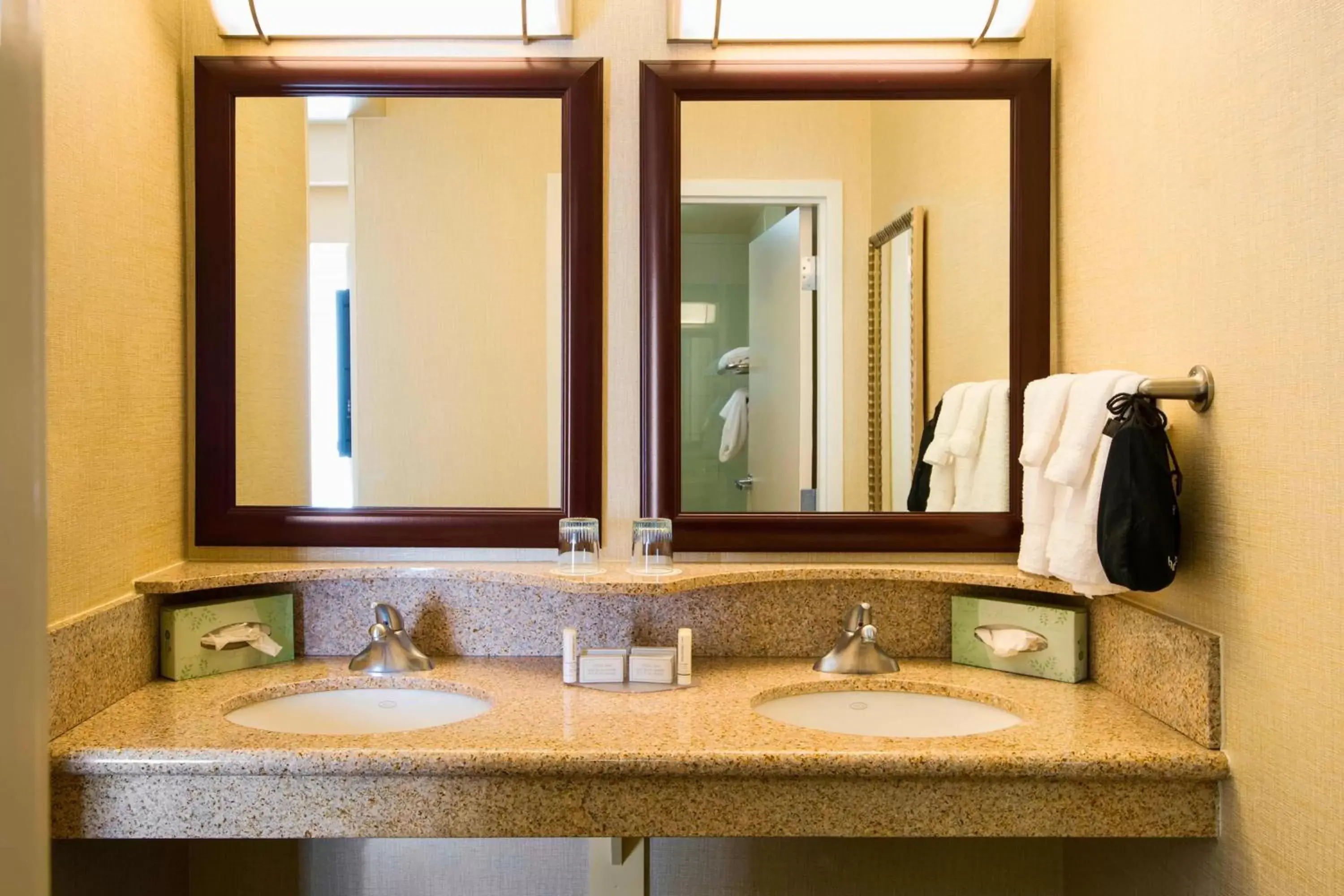 Bathroom in SpringHill Suites by Marriott Omaha East, Council Bluffs, IA