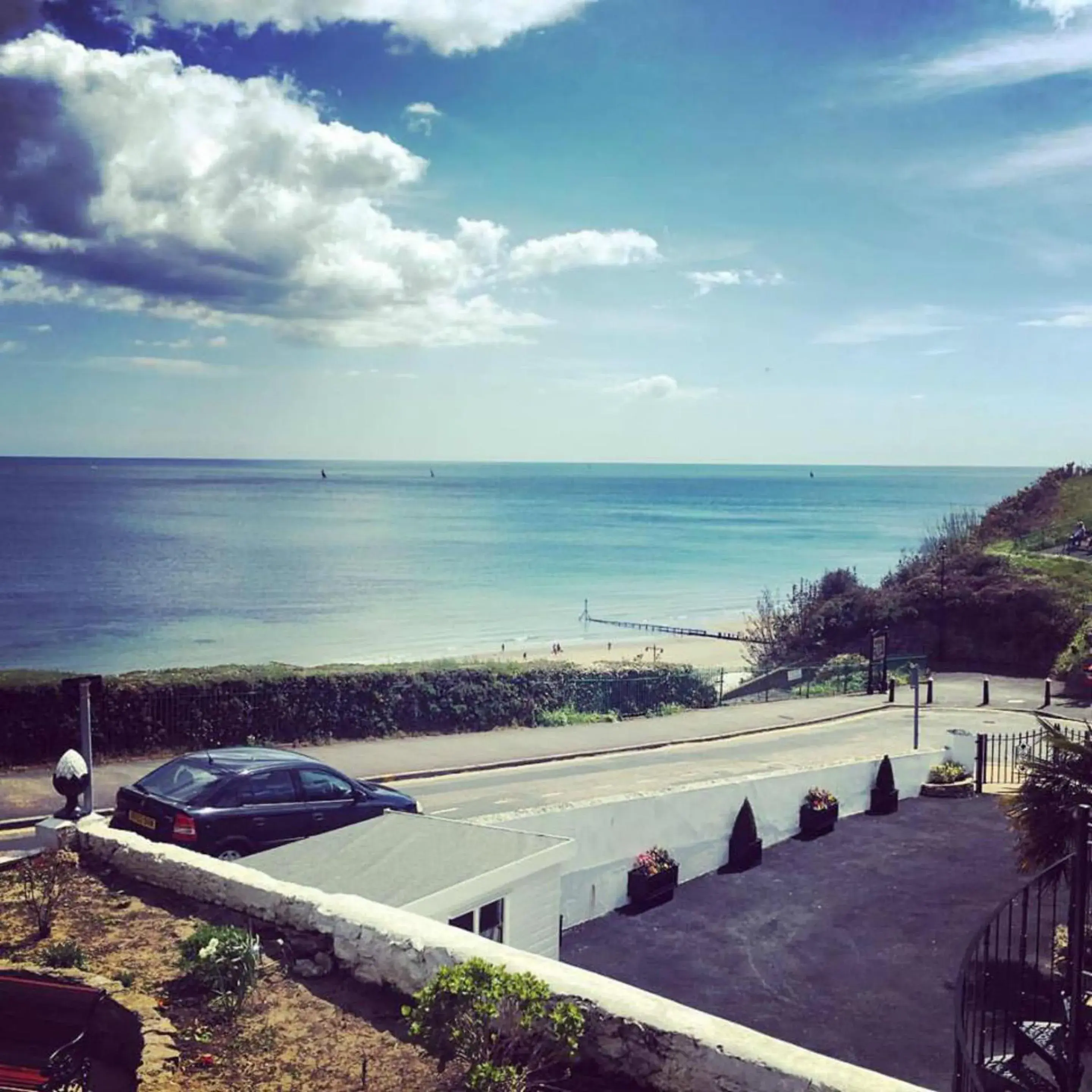 Sea view in Harrow Lodge Hotel