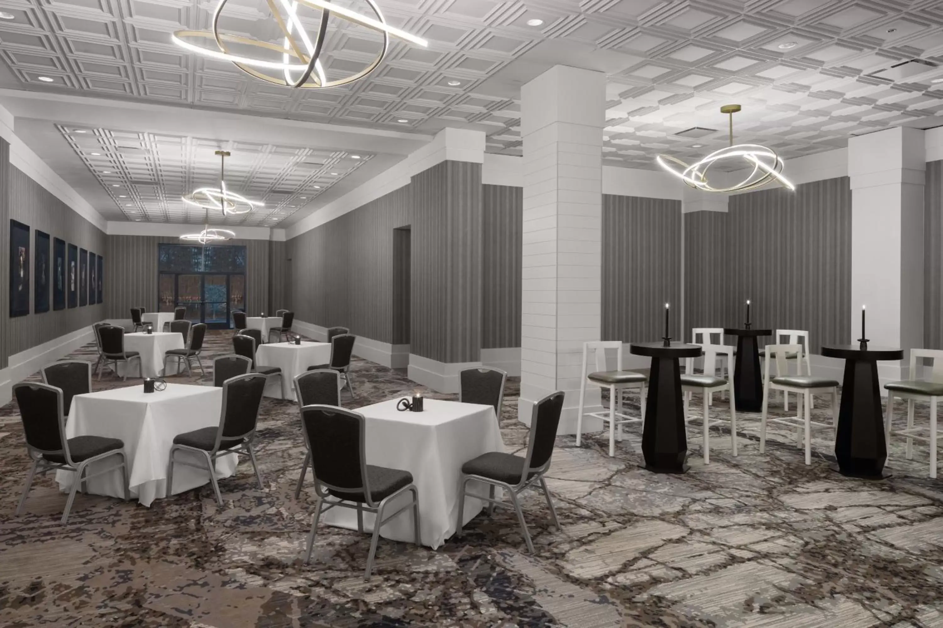 Meeting/conference room, Restaurant/Places to Eat in Renaissance Chicago North Shore Hotel