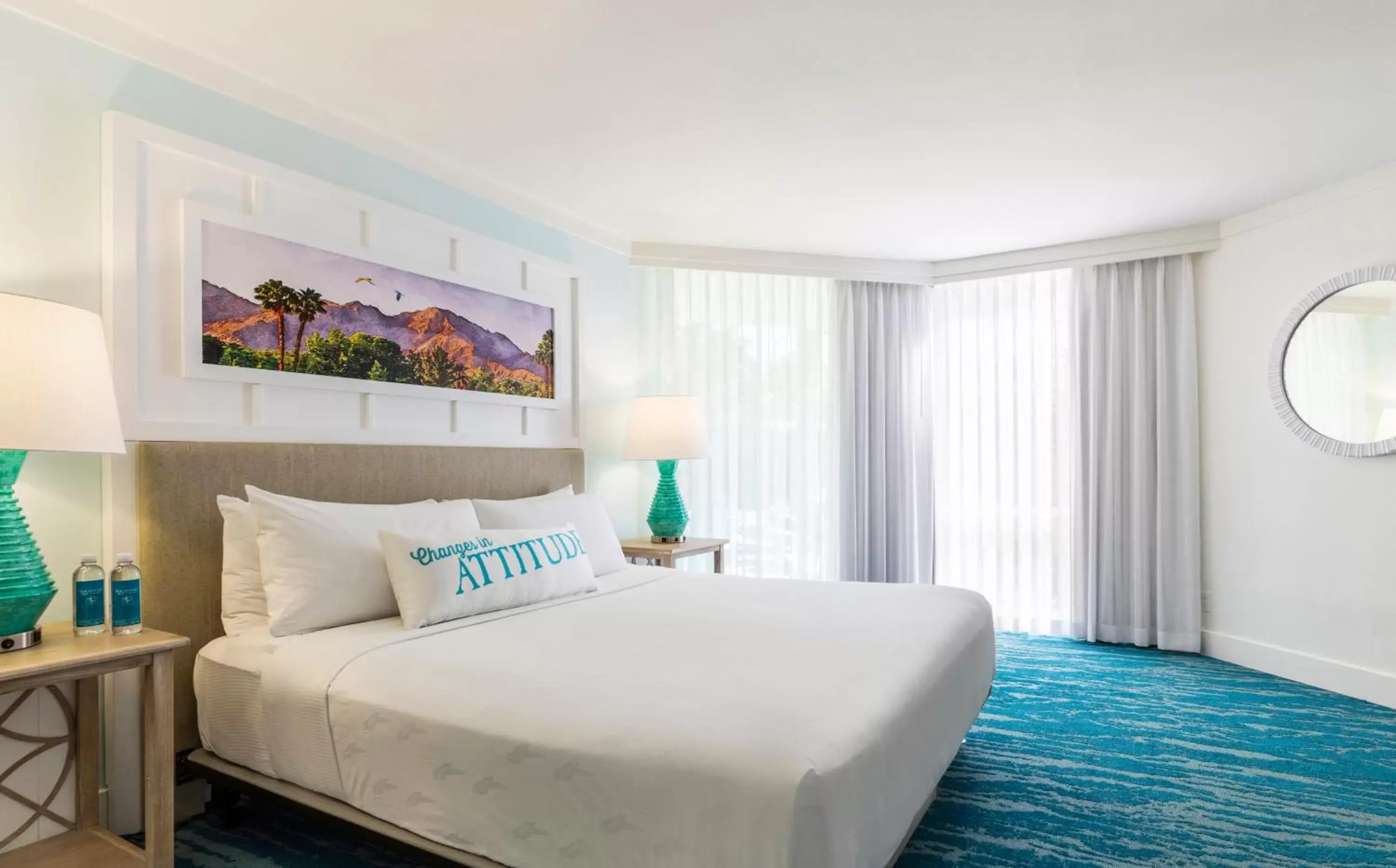 Bed in Riviera Resort Palm Springs Bed in Riviera Resort Palm Springs