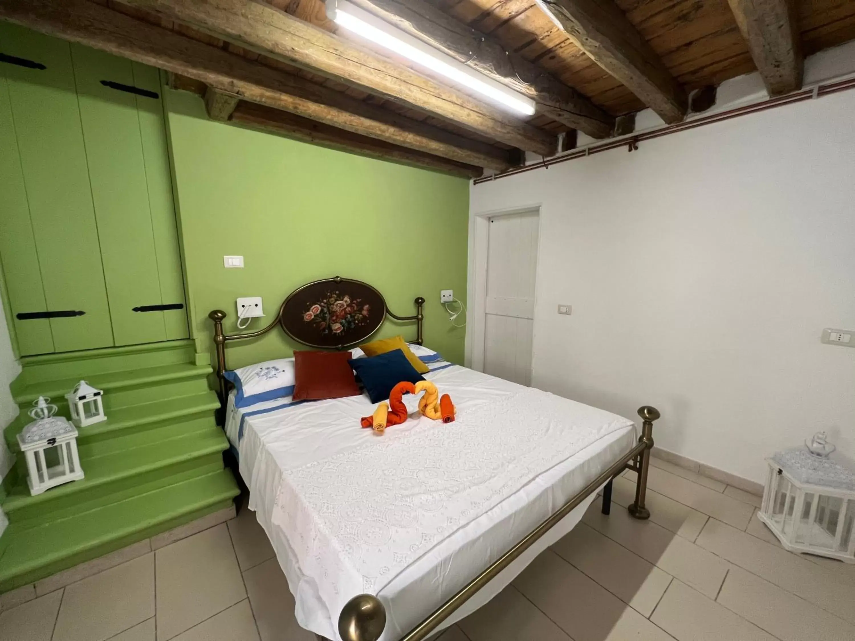 Bed in Casetta Vigo
