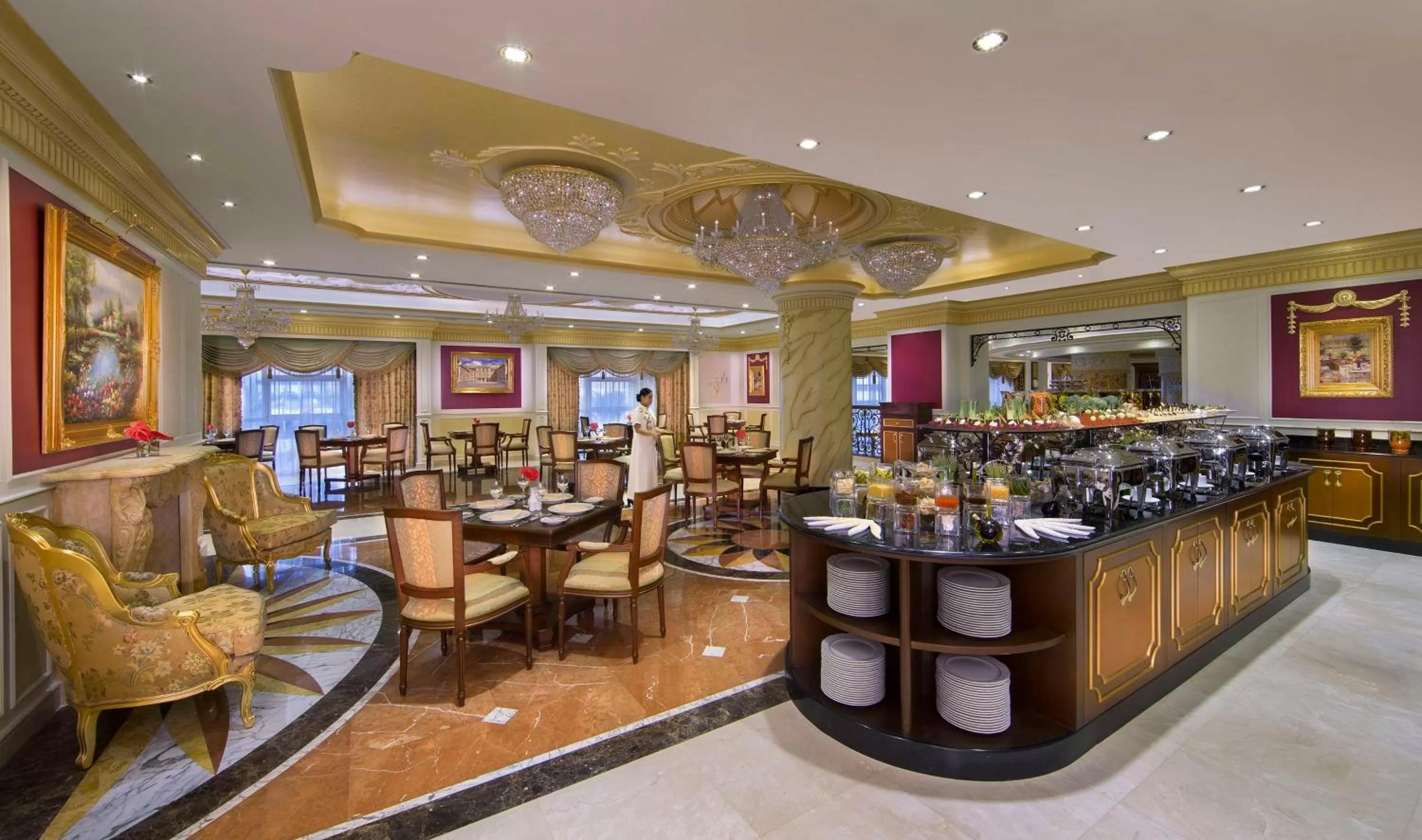 Restaurant/places to eat in Royal Rose Abu Dhabi, a Curio Collection by Hilton Affiliated Hotel