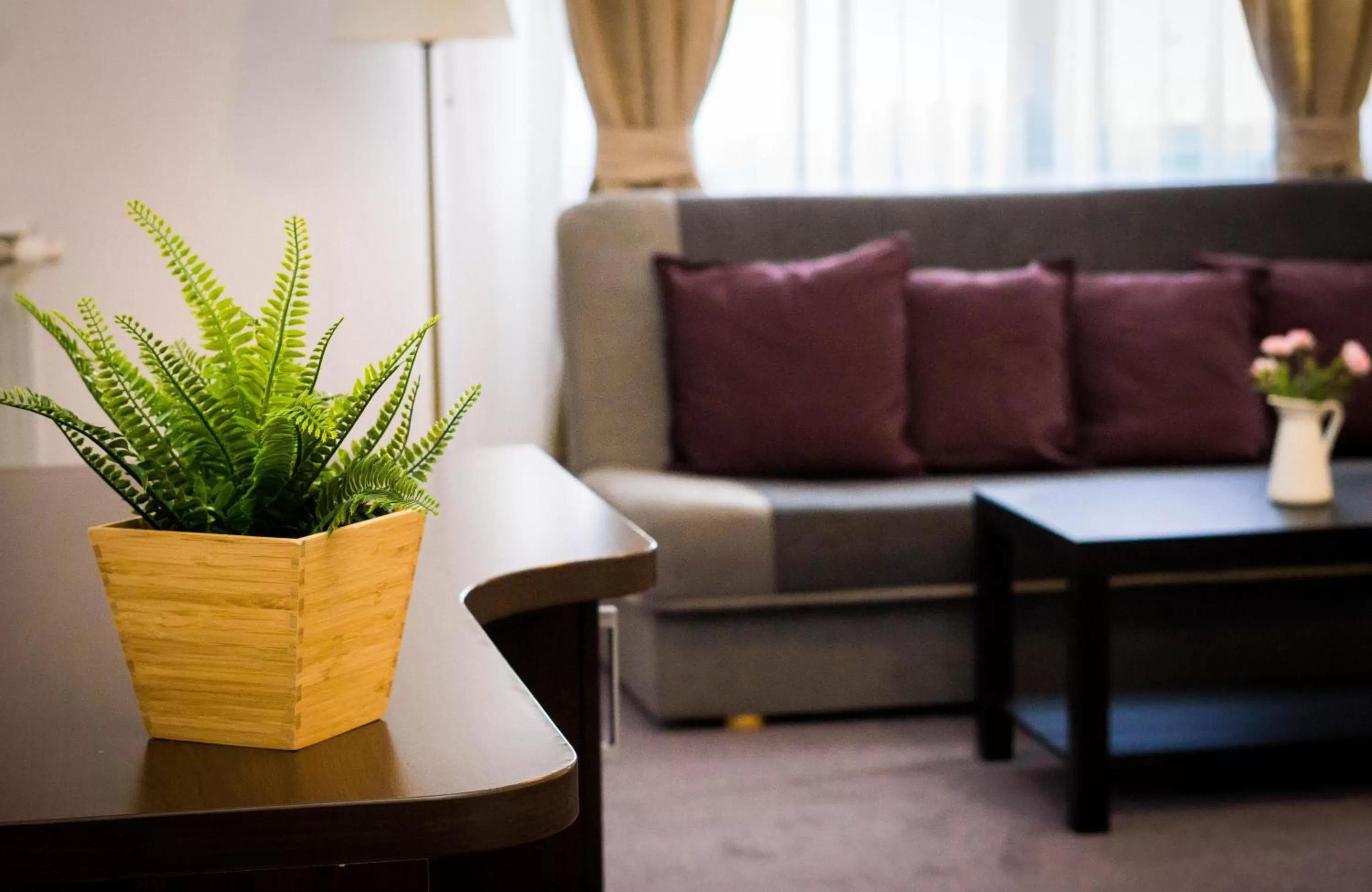 Seating area in Nest