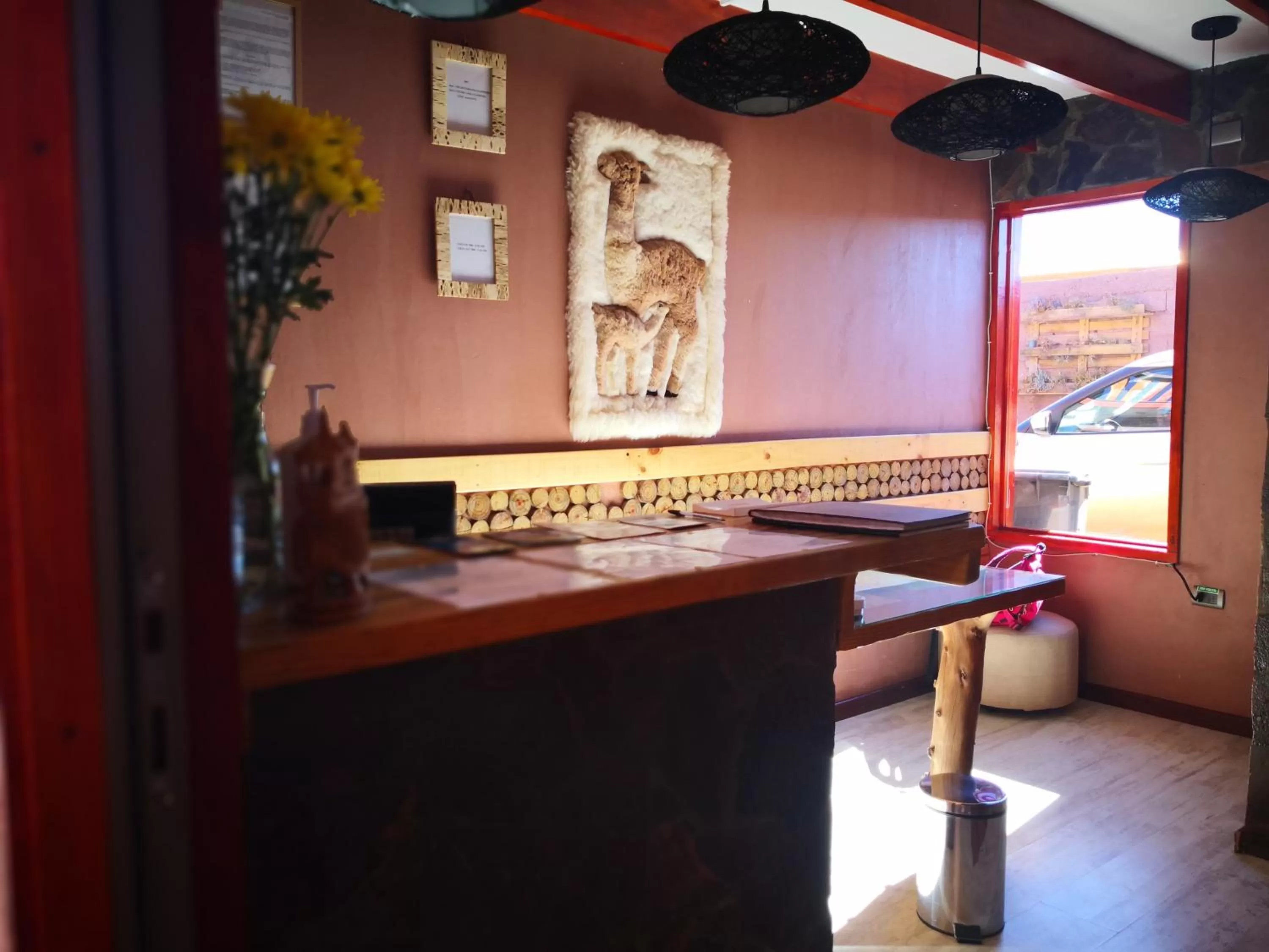 Lobby or reception in Hotel Casa Algarrobo